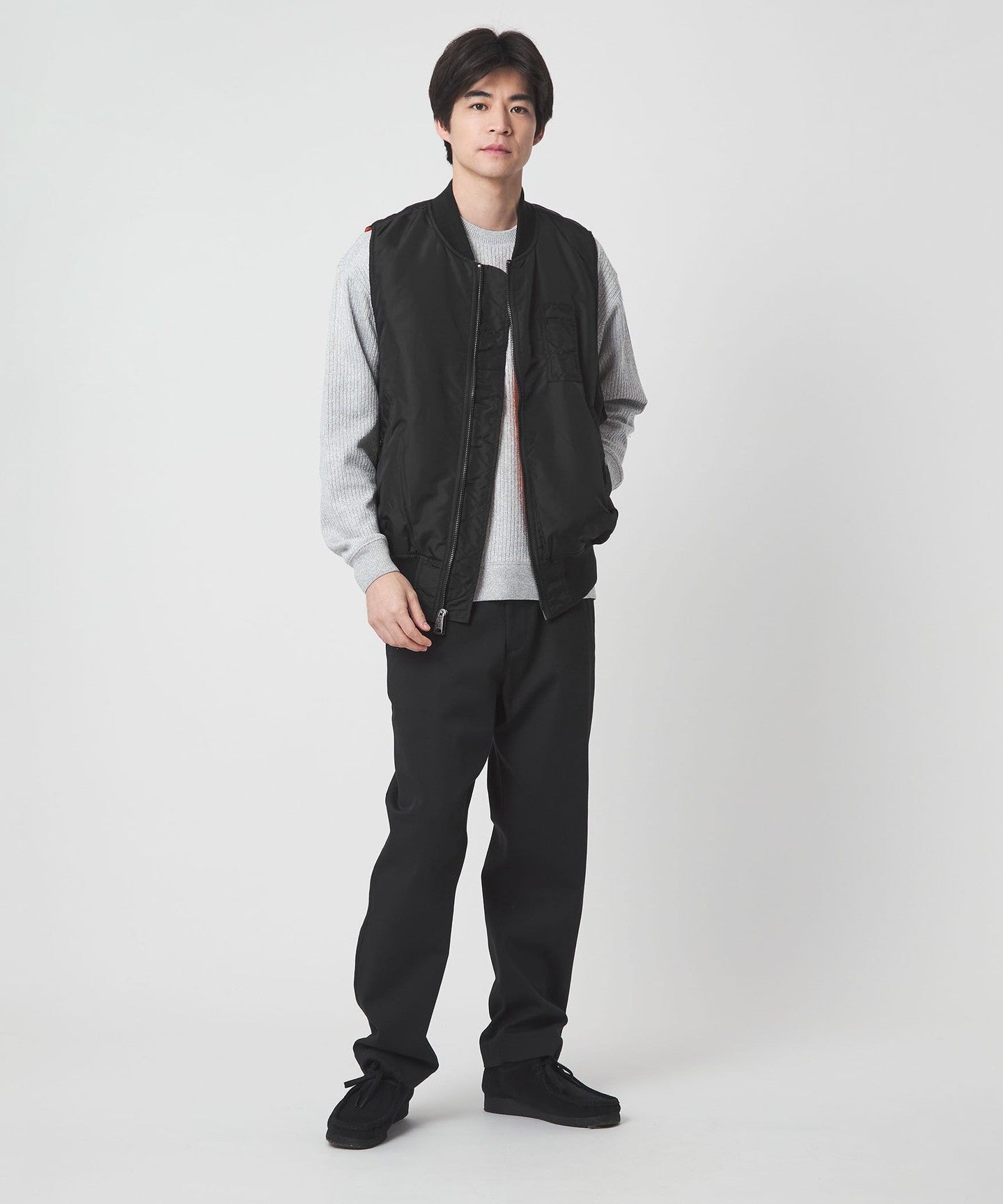 ALPHA INDUSTRIES] MA-1 Vest - UNITED ARROWS