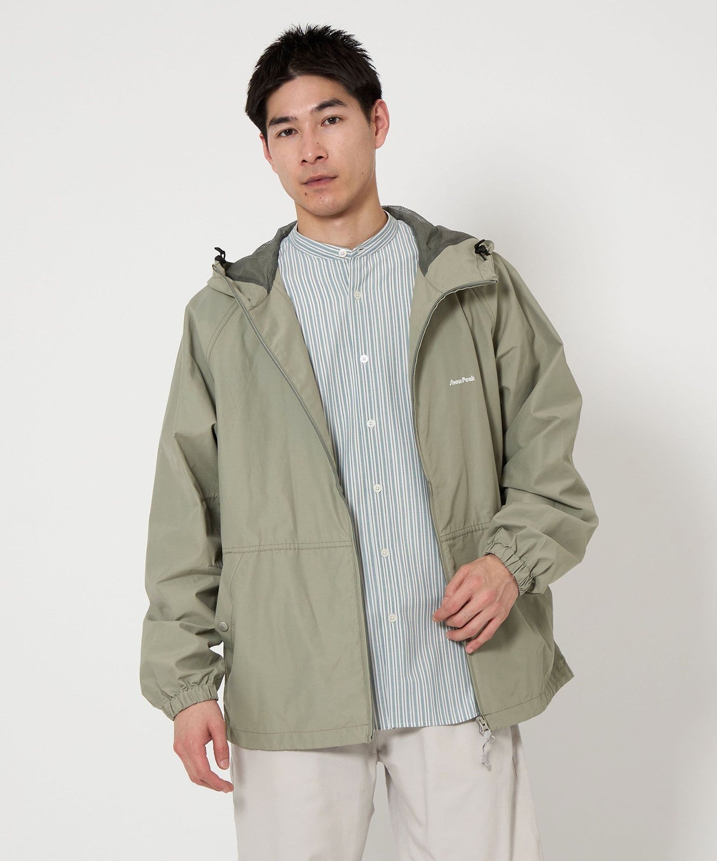 Snow Peak] Light Zip-Up Mountain Parka - UNITED ARROWS