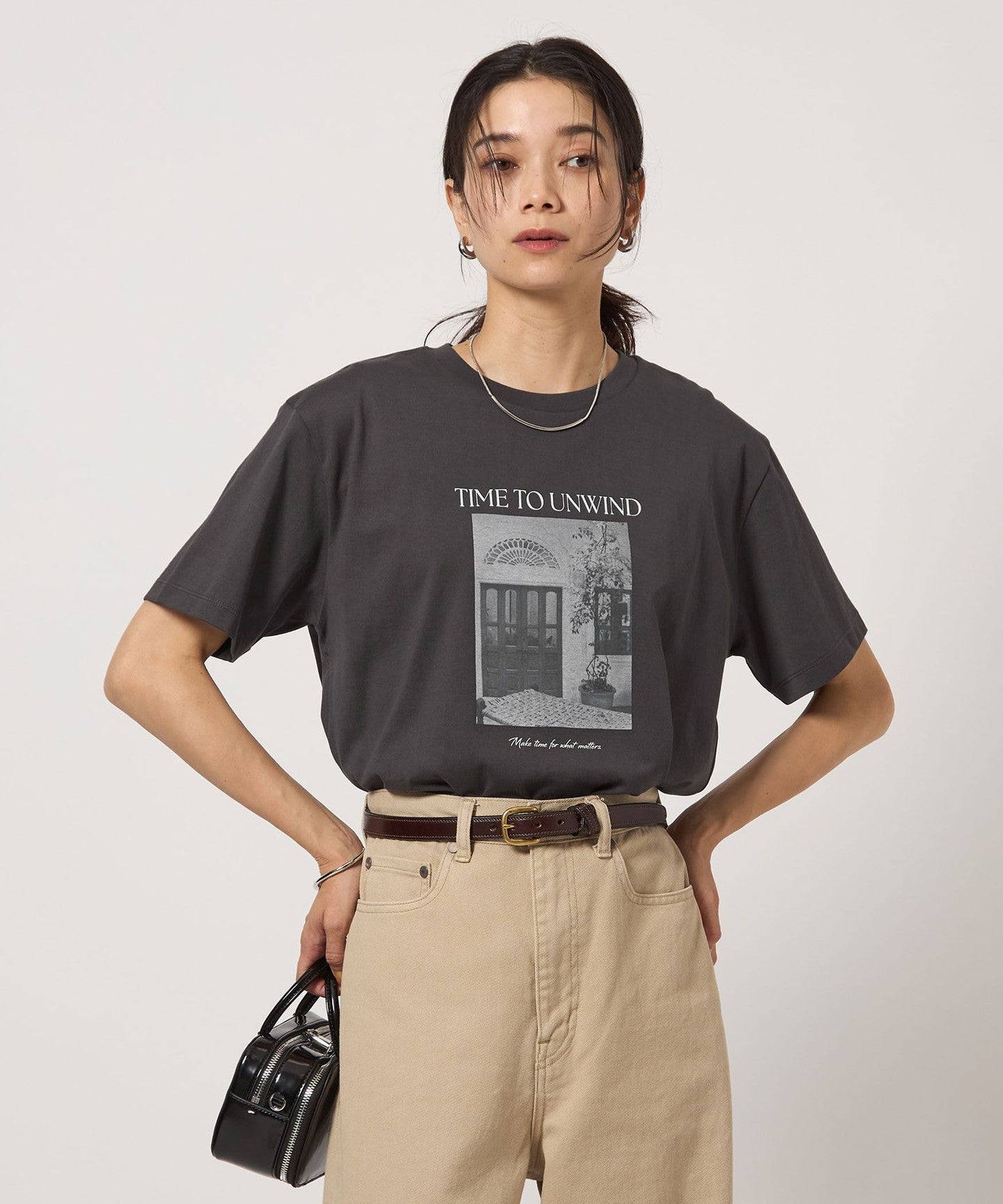 Graphic Photo T SHIRT - UNITED ARROWS
