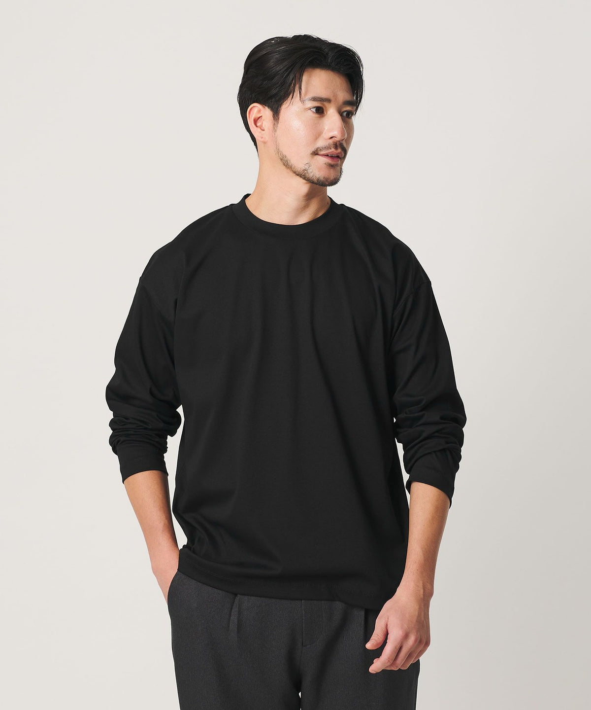 【網路限定 WARDROBE SMART】NORITAKE 寬鬆錐形T恤【抗菌・防臭】