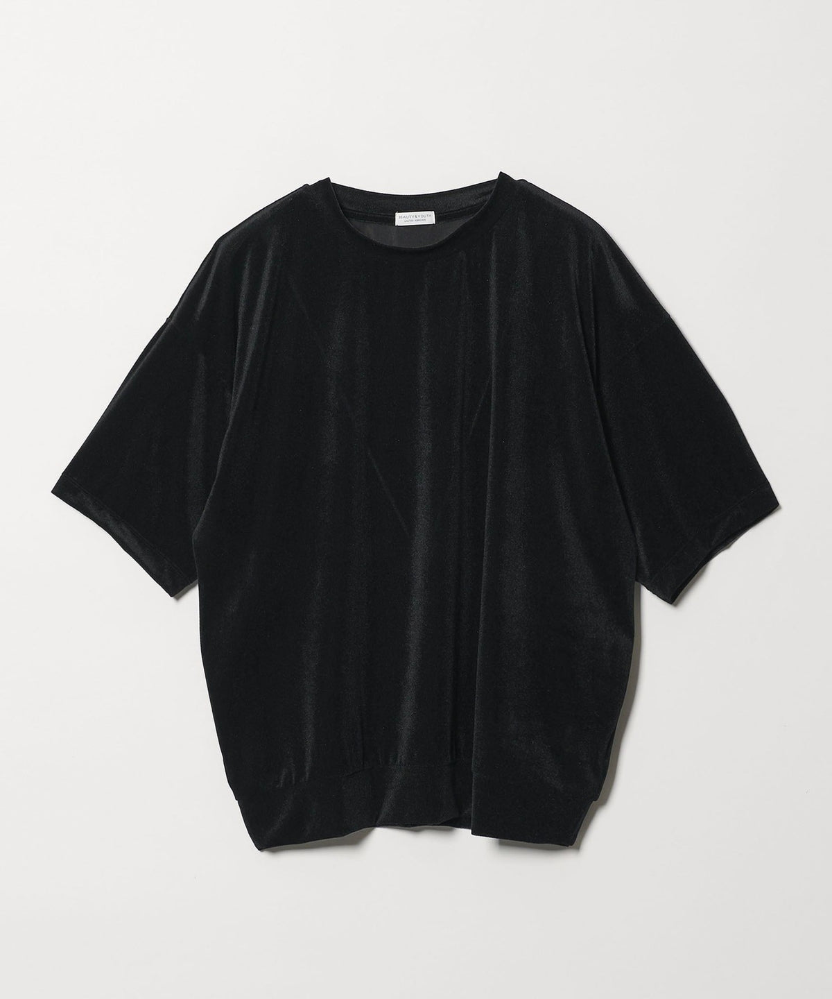 [WEB Exclusive] Sheer Velour Sweat T-shirt