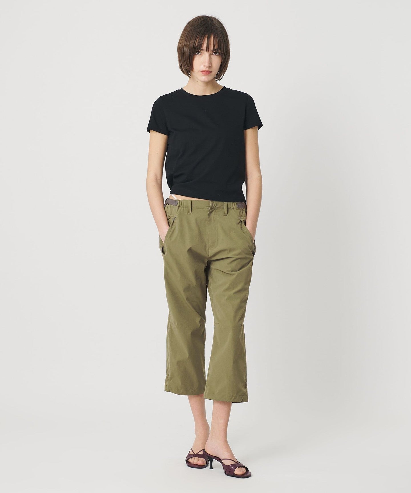 ＜ATTISESSION＞フィールド クロップド パンツ ATTISESSION]フィールド クロップド パンツ - UNITED ARROWS