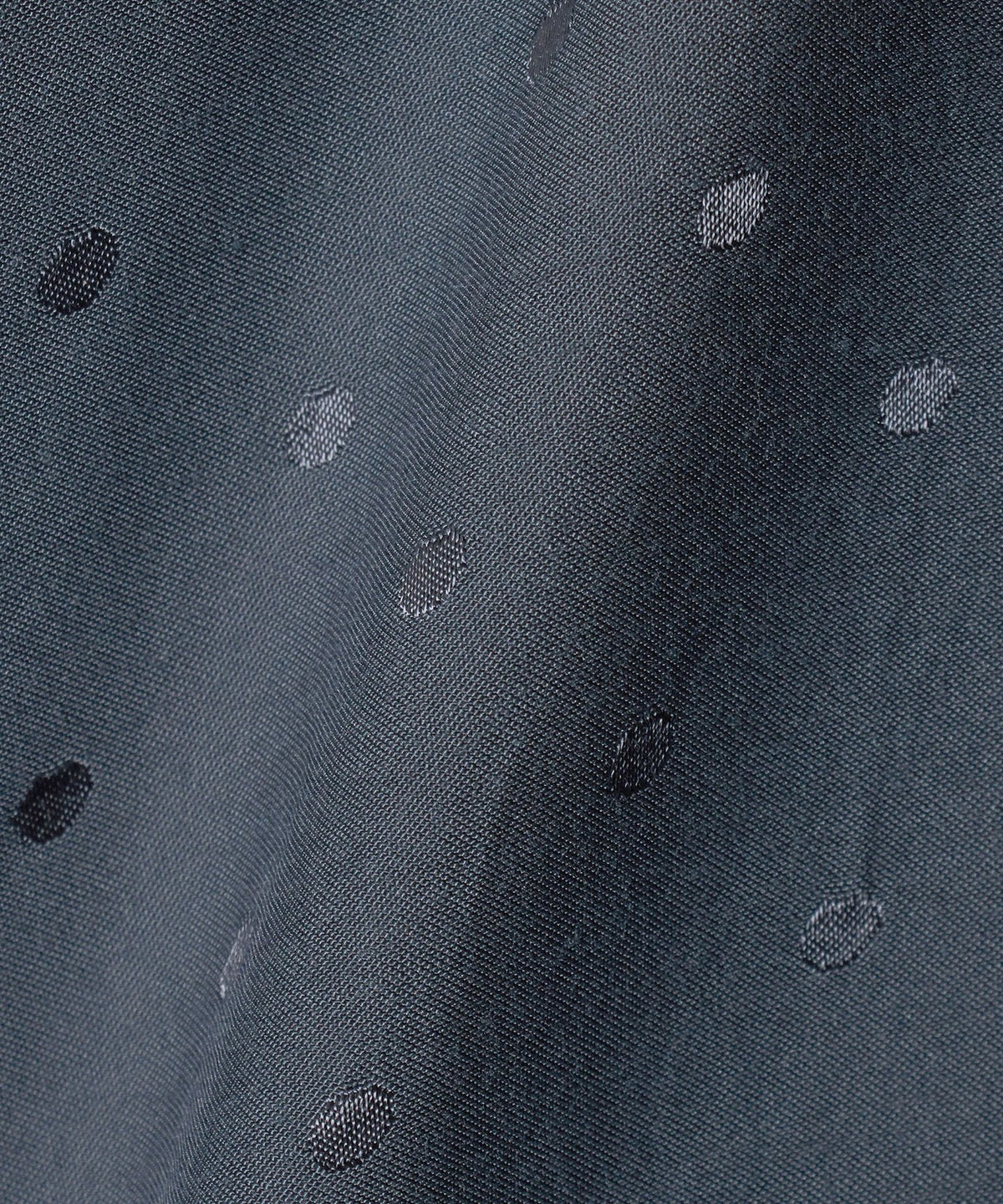 Viskose-Punktjacquard-Hemd mit regulärem Kragen