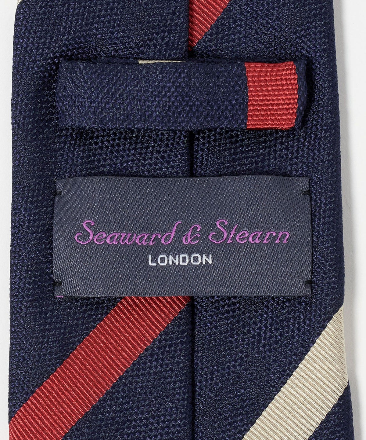 ＜Seaward & Stearn＞8.0cm 条纹3 领带