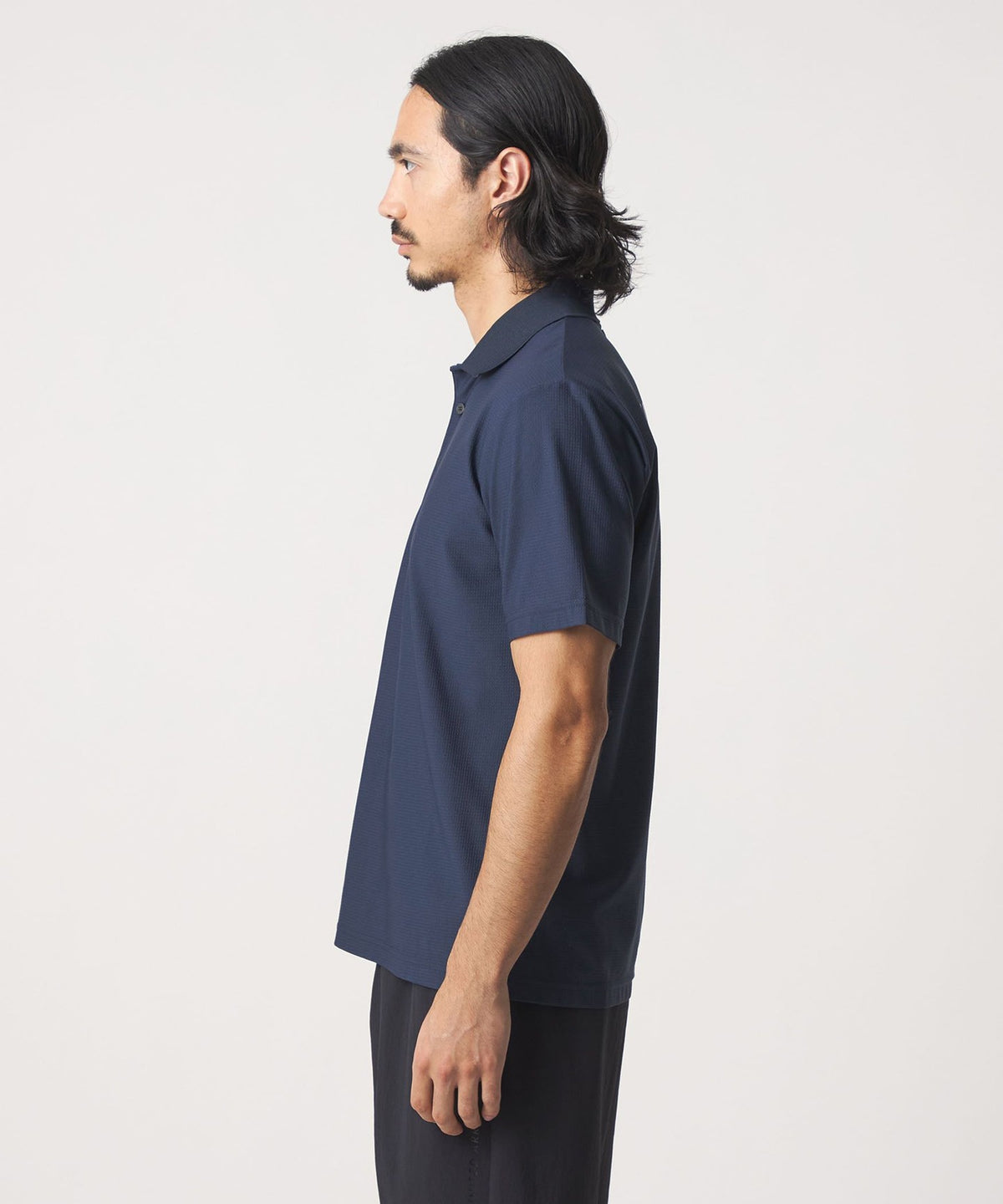Men's Mesh Back Logo पोलो शर्ट Quick Dry