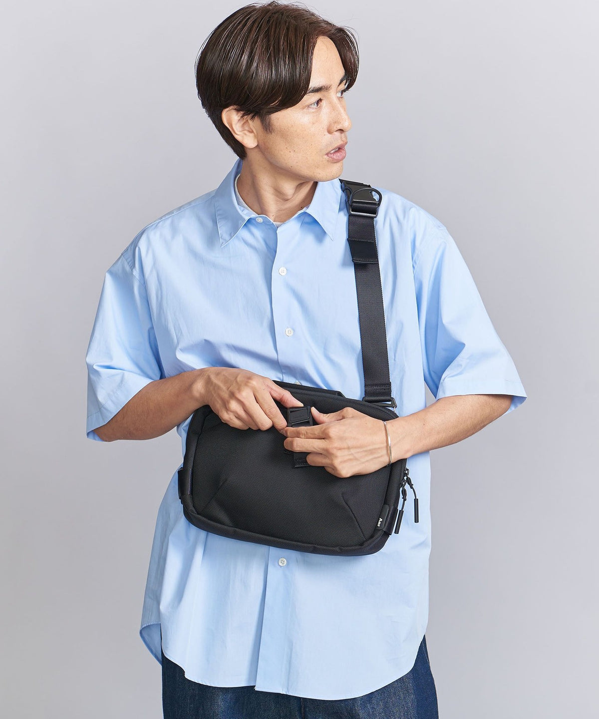 【विशेष सहयोग】 ＜Aer＞ COMMUTER SLING/बैग