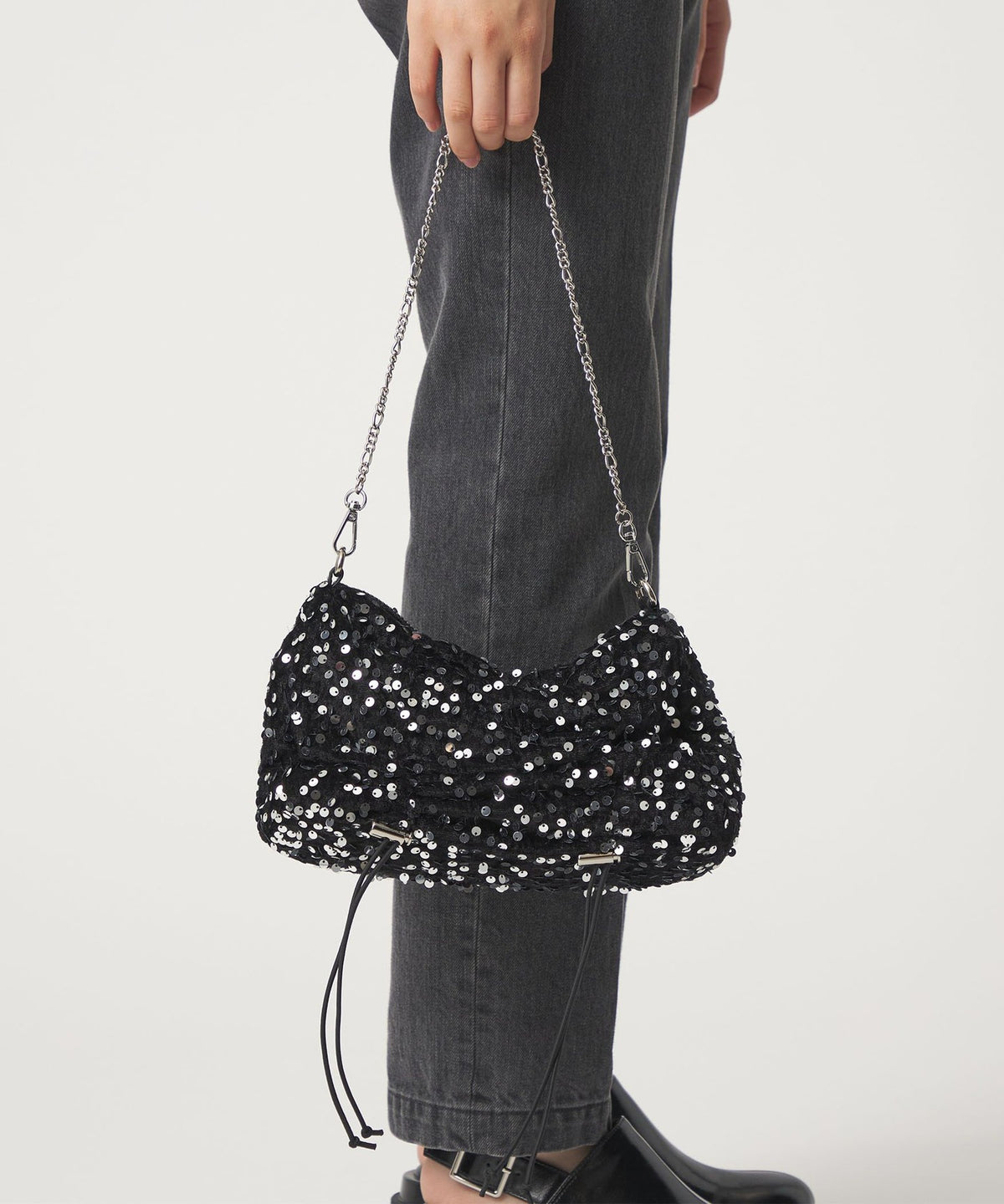 <SY> Gathered Handbag