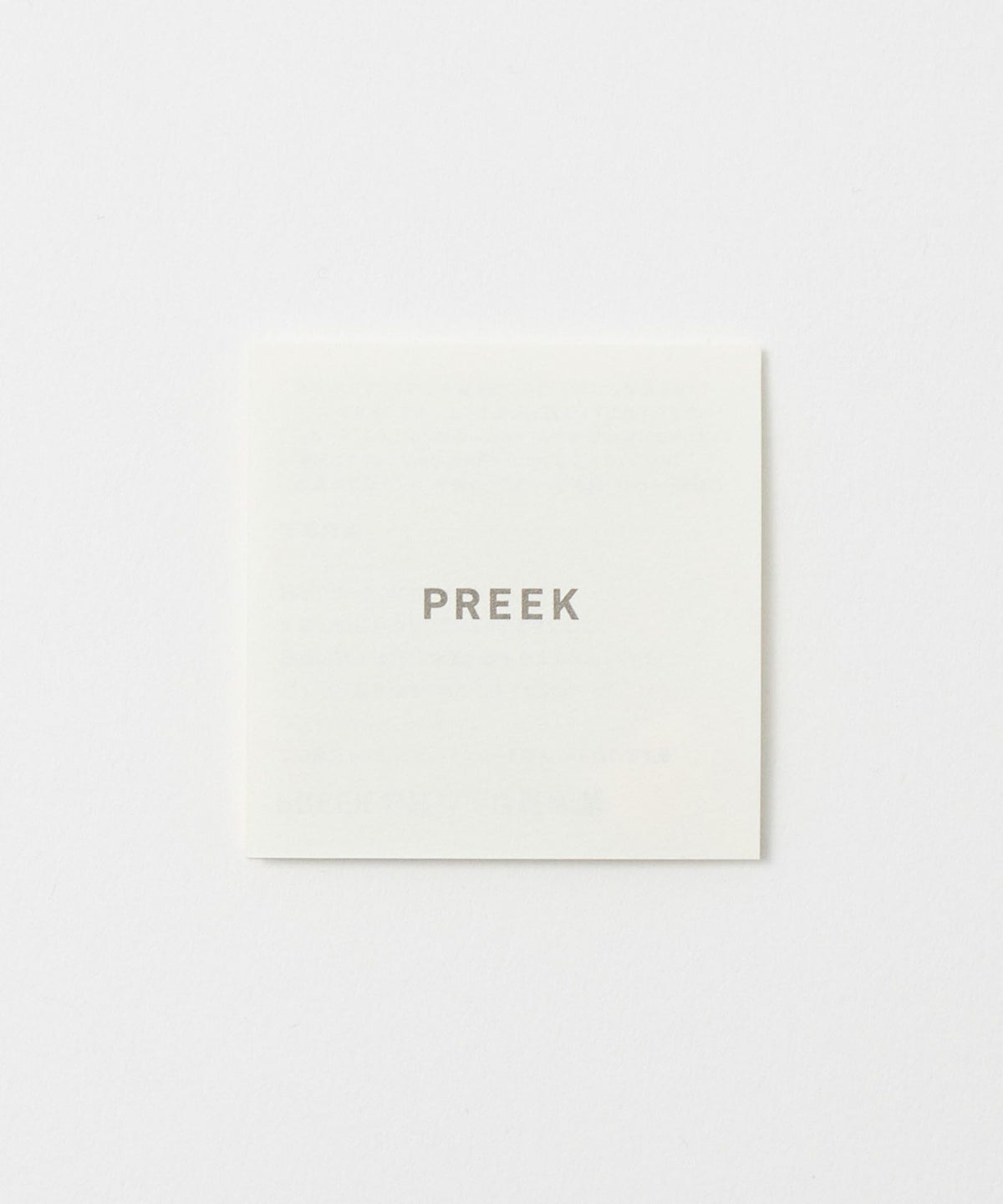 ＜PREEK＞HOW RAW 圆形天然石耳骨夹