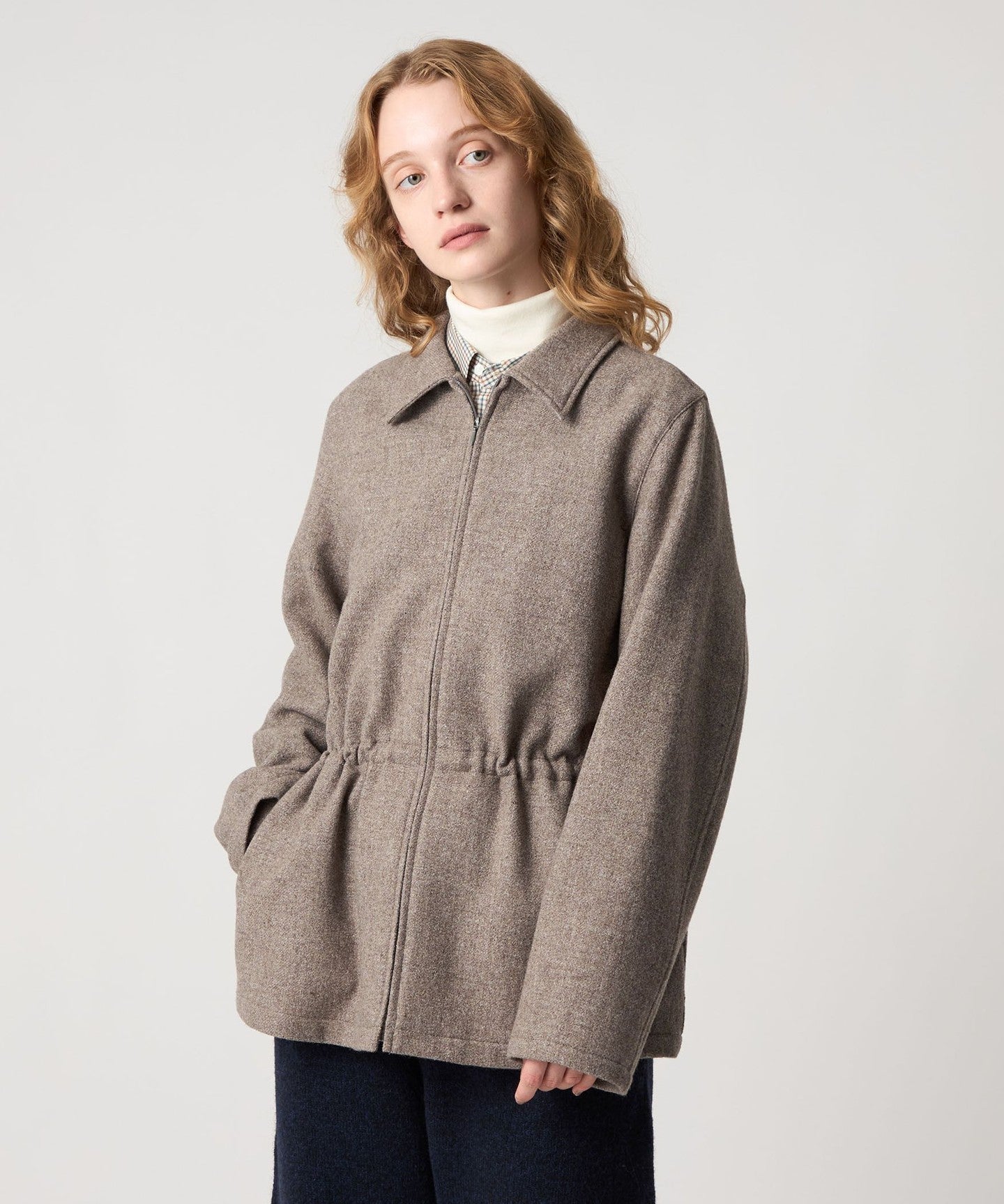 Steven Alan] Zip SHIRTBLOUSON - UNITED ARROWS