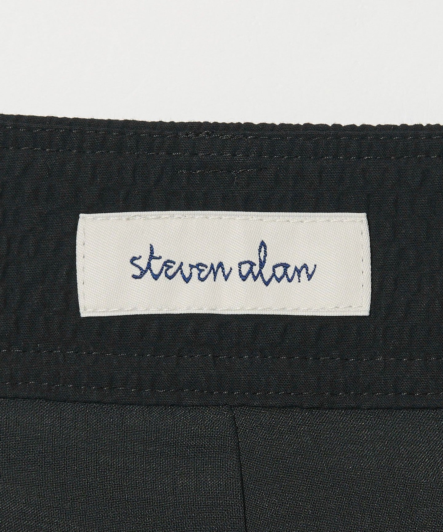 Steven Alan] Ripple Cotton Tuck Trousers - UNITED ARROWS
