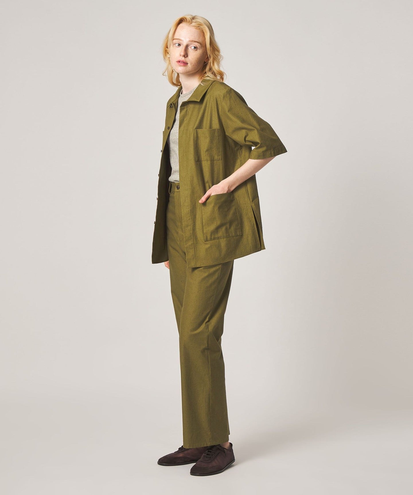 Steven Alan]コットン サファリパンツ - UNITED ARROWS