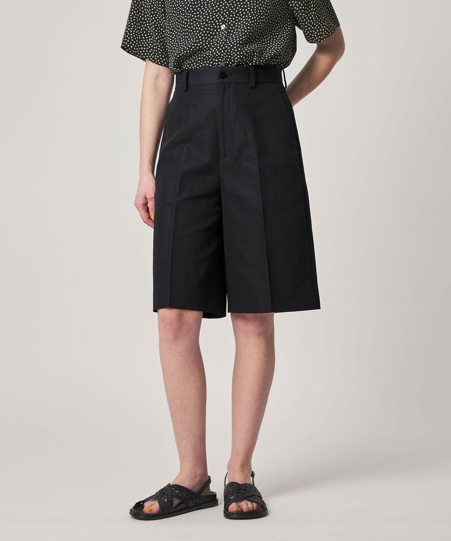 Steven Alan]コットン アサ ハーフパンツ - UNITED ARROWS