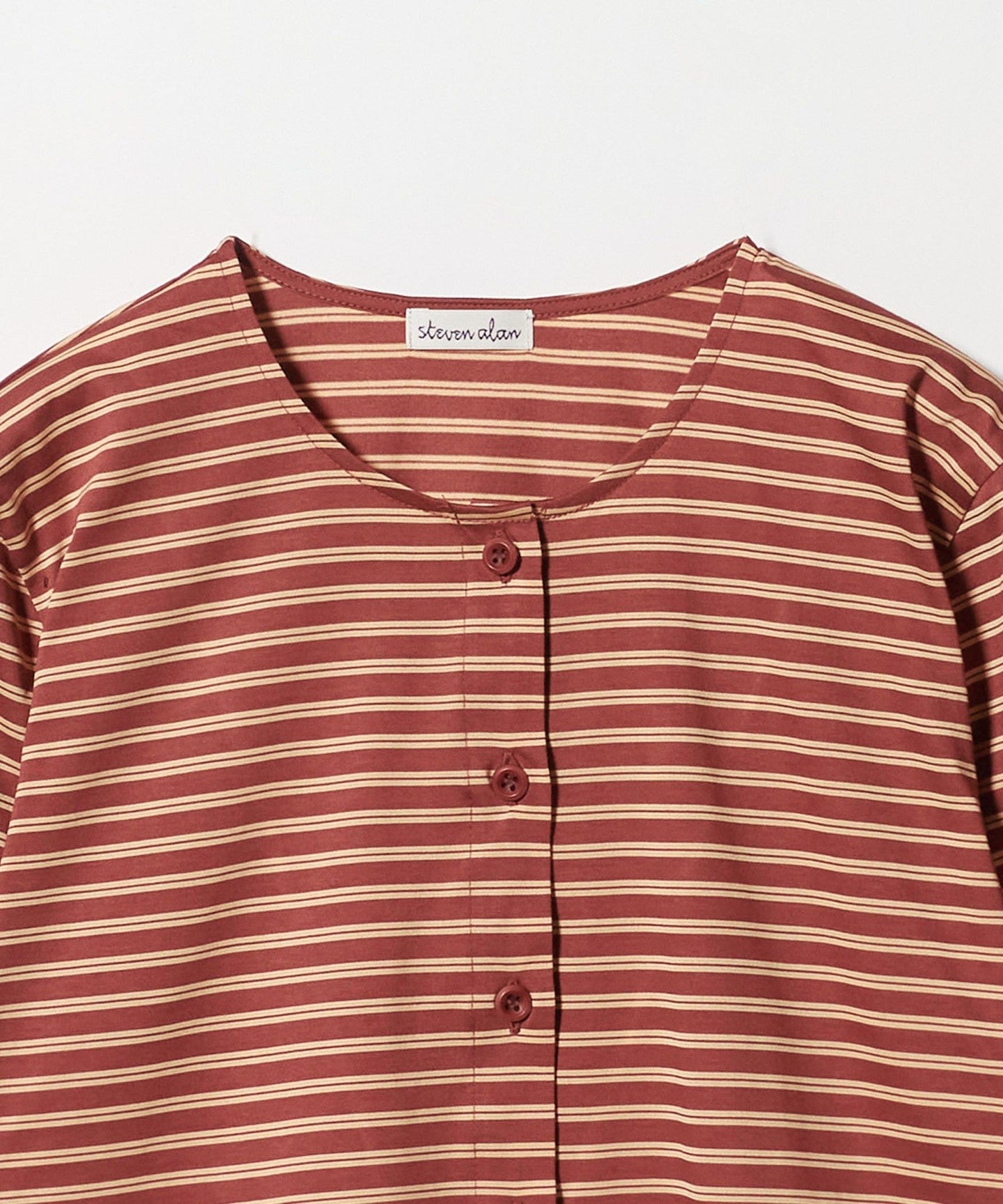 Steven Alan]ボーダー カーディガン - UNITED ARROWS