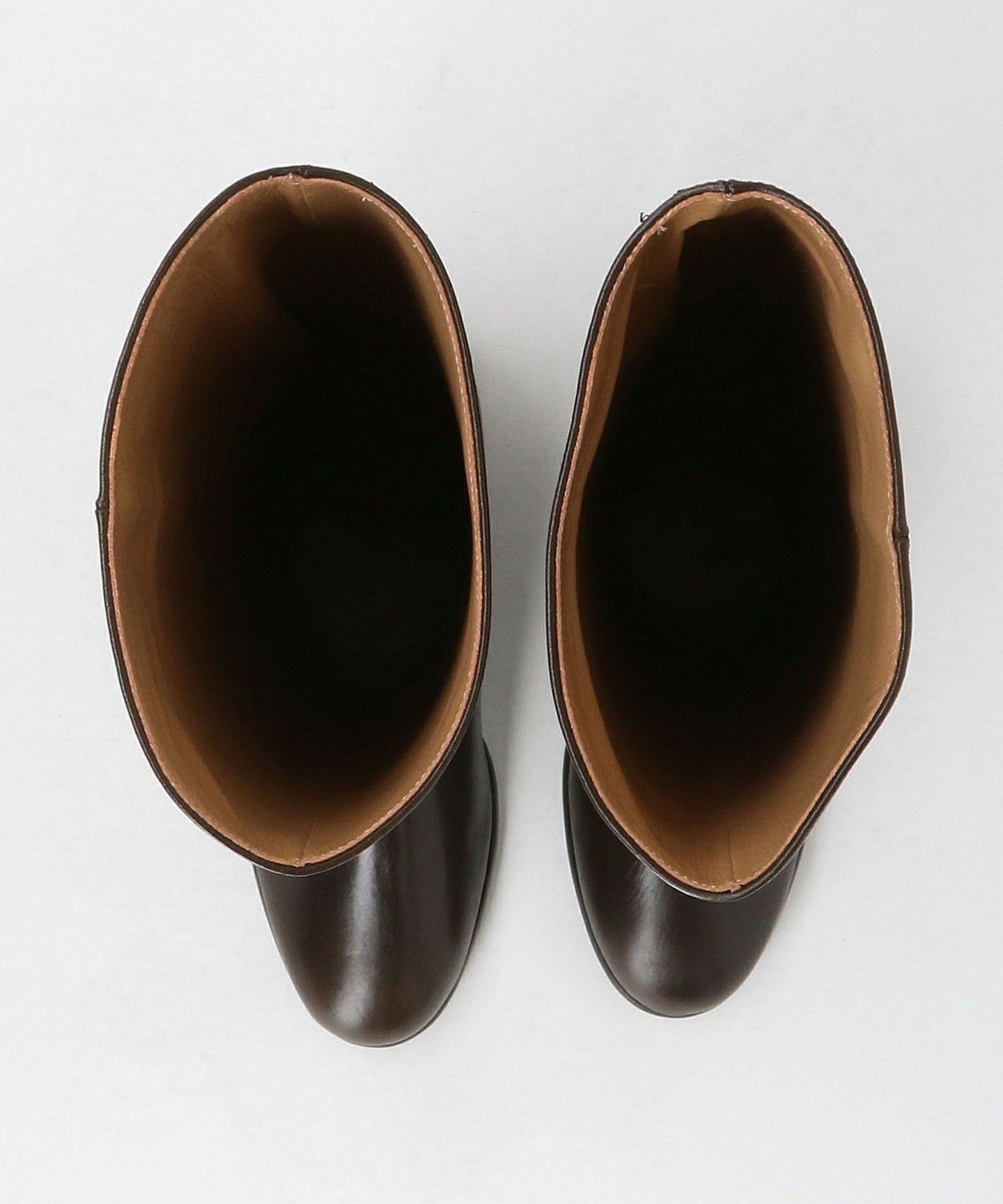 Steven Alan] Leather Riding Long Boots - UNITED ARROWS