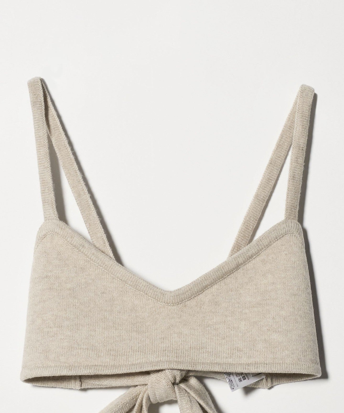6(ROKU) ]WoolCashmere BRASKNIT - UNITED ARROWS
