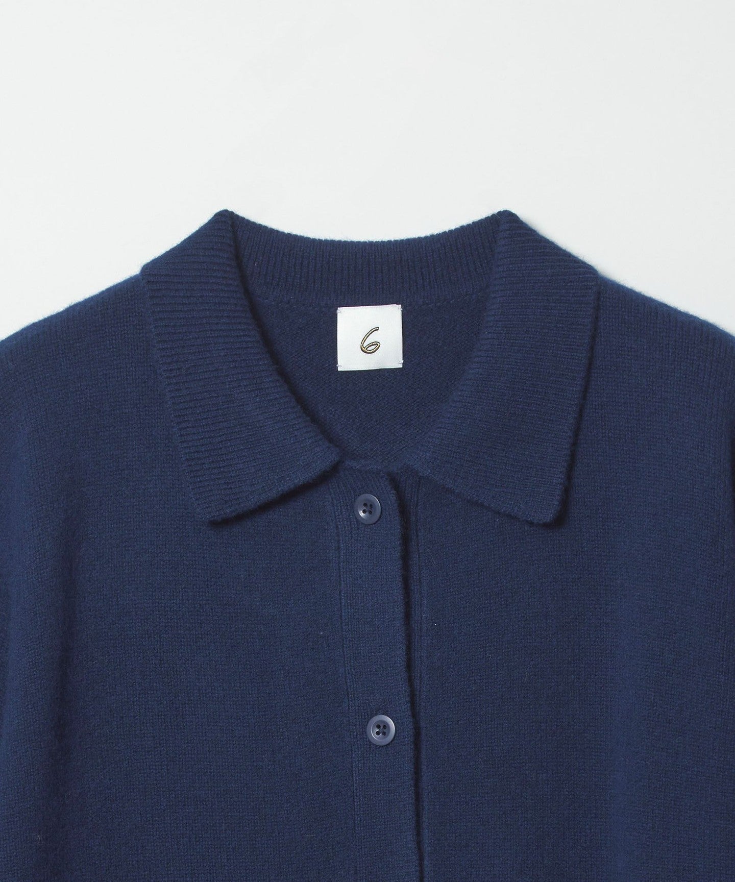 トップス 6(ROKU) WOOL HOODED KNIT PULLOVER 6（ロク）の「＜6(ROKU)＞WOOL HOODED KNIT PULLOVER/ニット（ニット