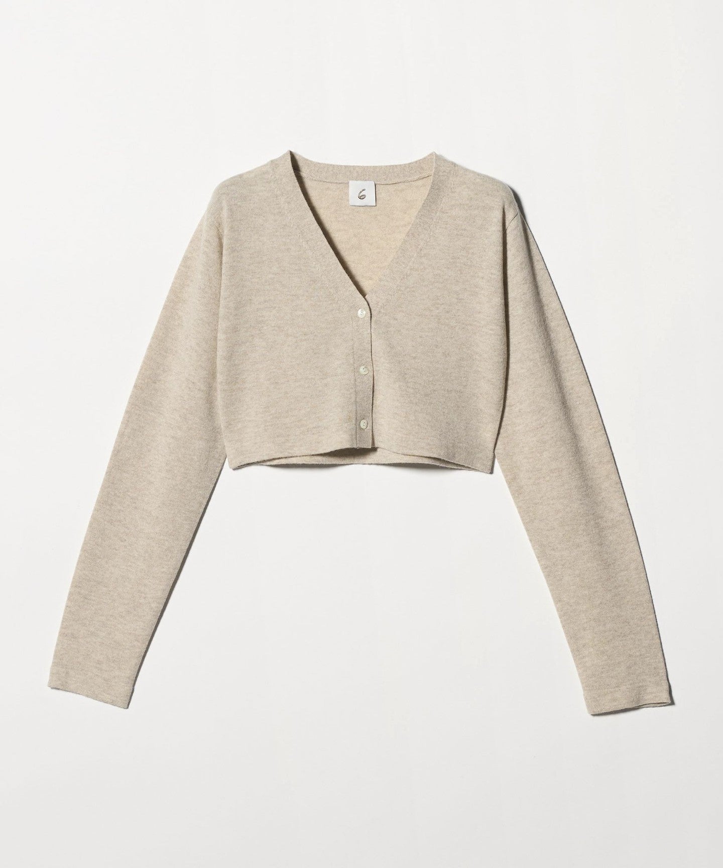 6(ROKU) ]WoolCashmere Short CARDIGAN - UNITED ARROWS
