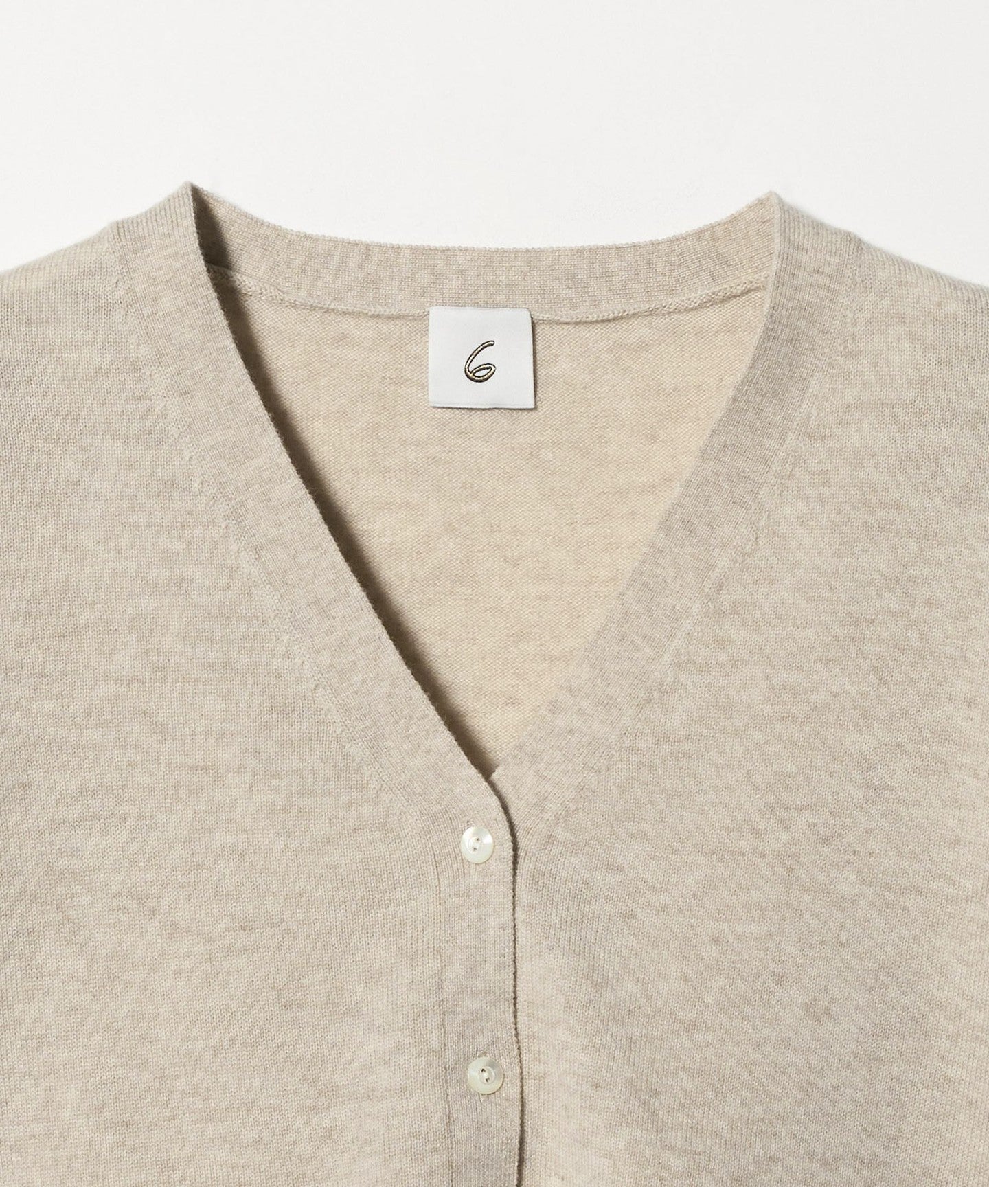 BEAUTY&YOUTH UNITED ARROWS - ＜6(ROKU)＞CASHMERE KNIT CARDIGAN 6(ROKU) ]WoolCashmere Short CARDIGAN - UNITED ARROWS