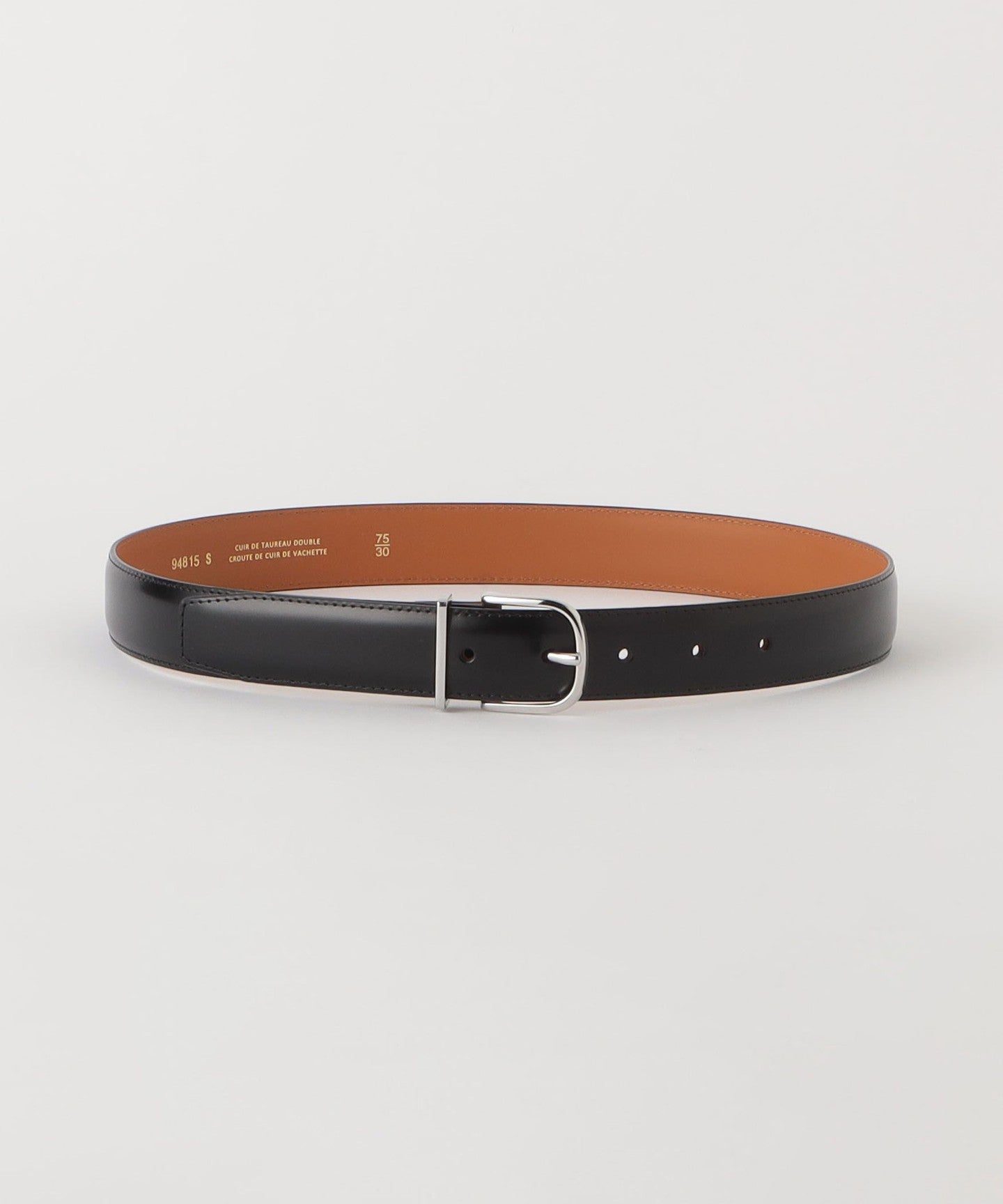 [hana☆ ] MAISON BOINET - 30MM BELT MAISON BOINET ]LEATHER BELT 30mm/Belt - UNITED ARROWS