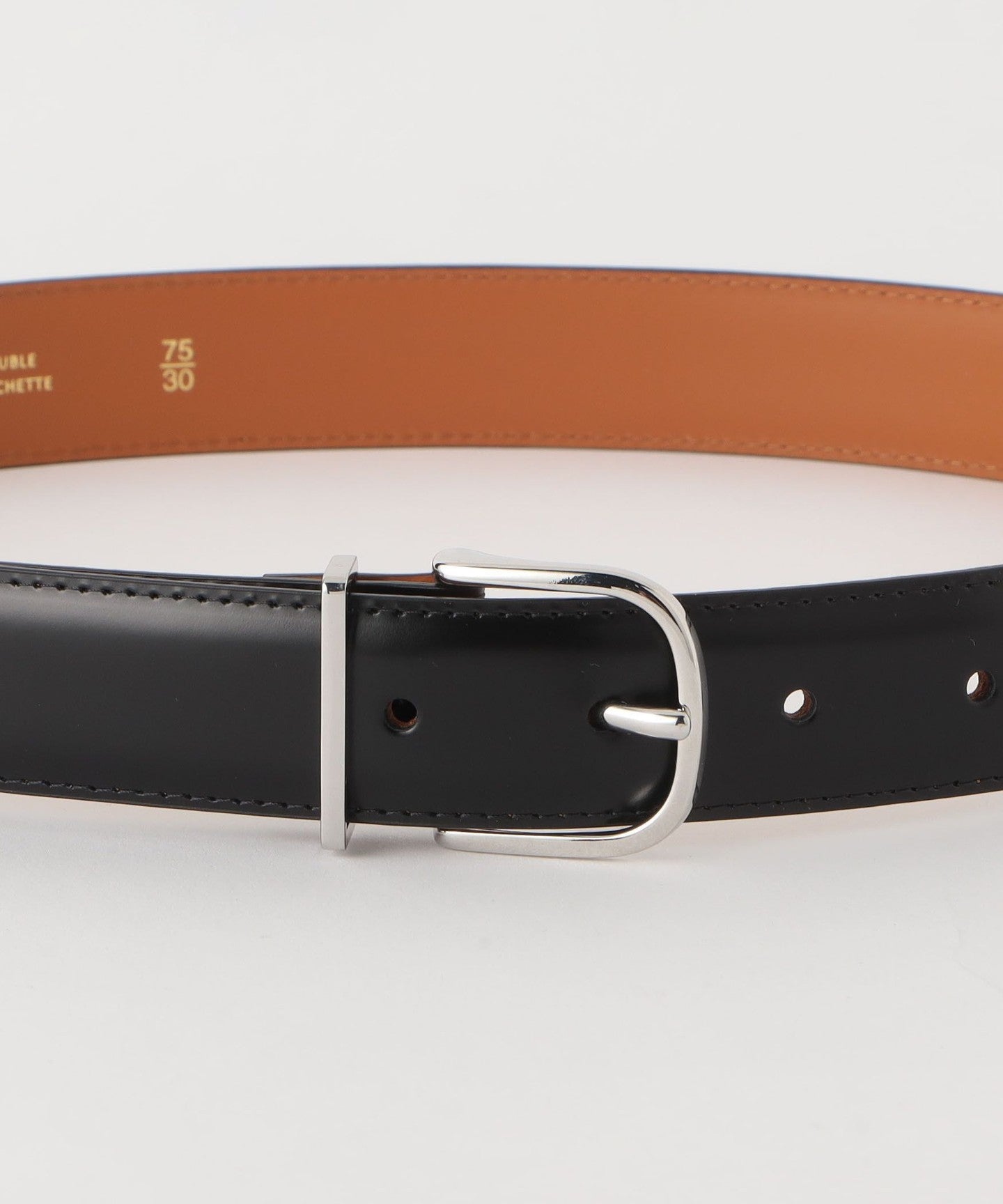 [hana☆ ] MAISON BOINET - 30MM BELT MAISON BOINET ]LEATHER BELT 30mm/Belt - UNITED ARROWS
