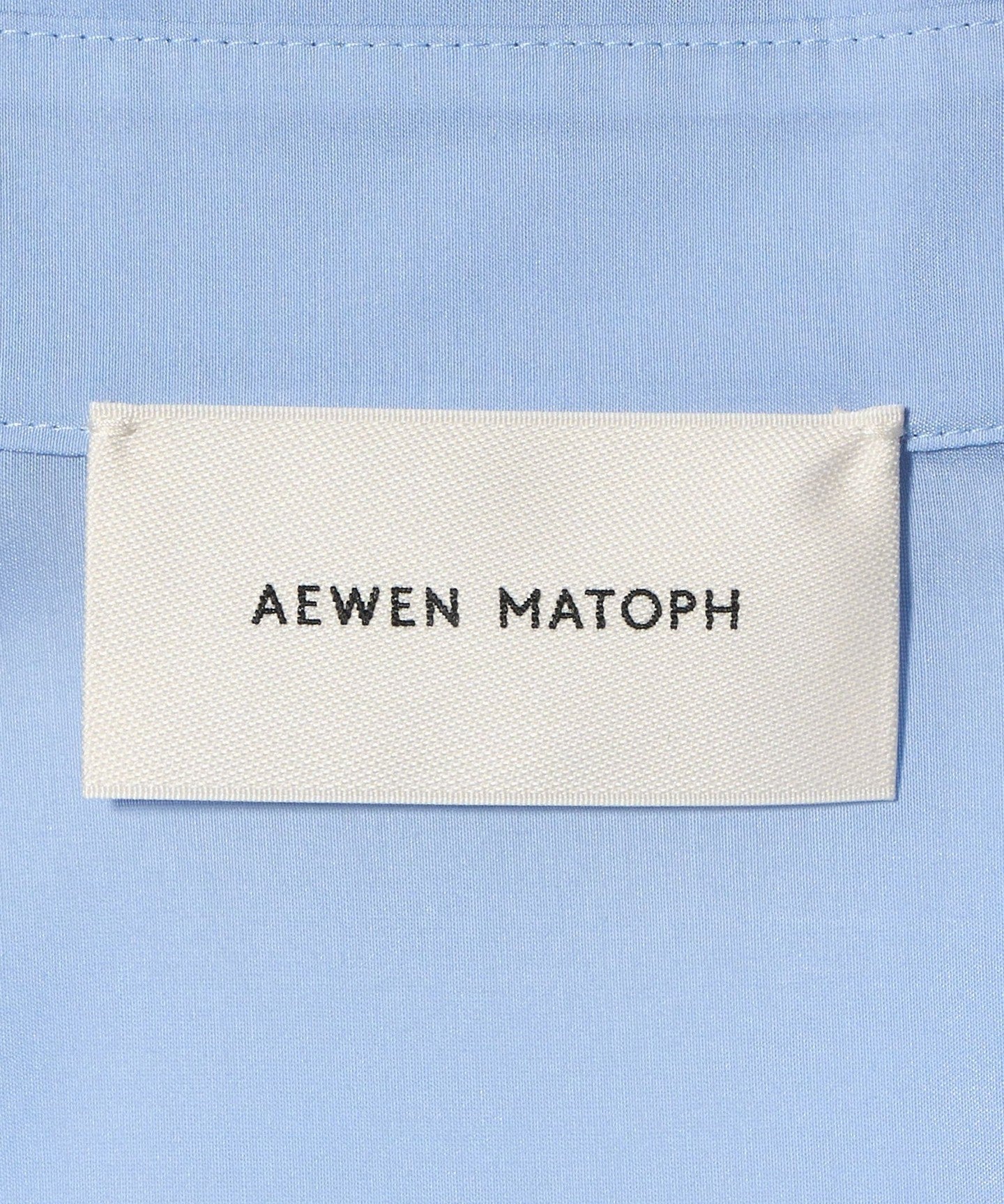 AEWEN MATOPH ]CottonSilk Bow TieSHIRT ‐ Washable ‐ - UNITED ARROWS