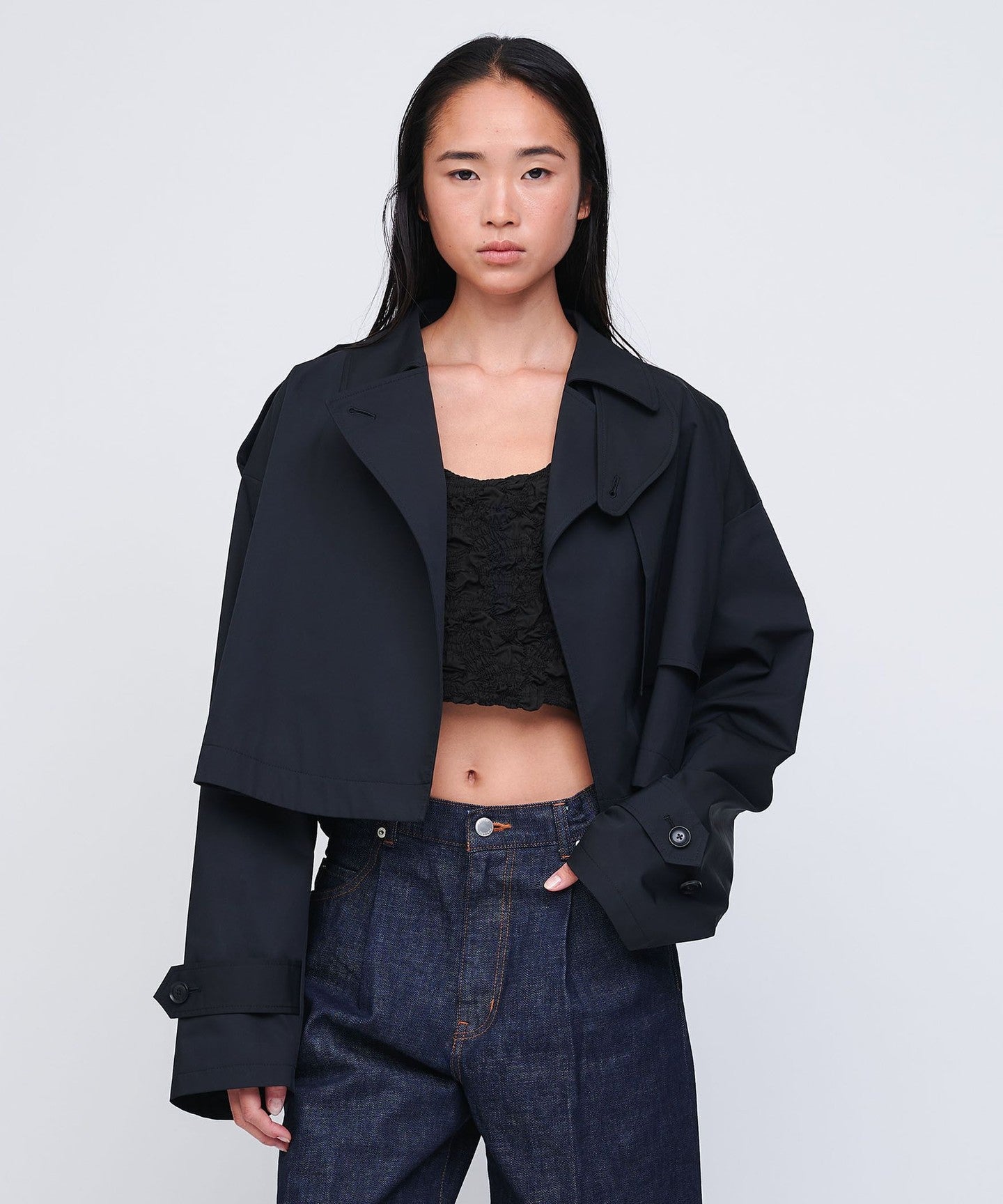 AEWEN MATOPH ]抽皺無袖上衣 BLOUSE - UNITED ARROWS