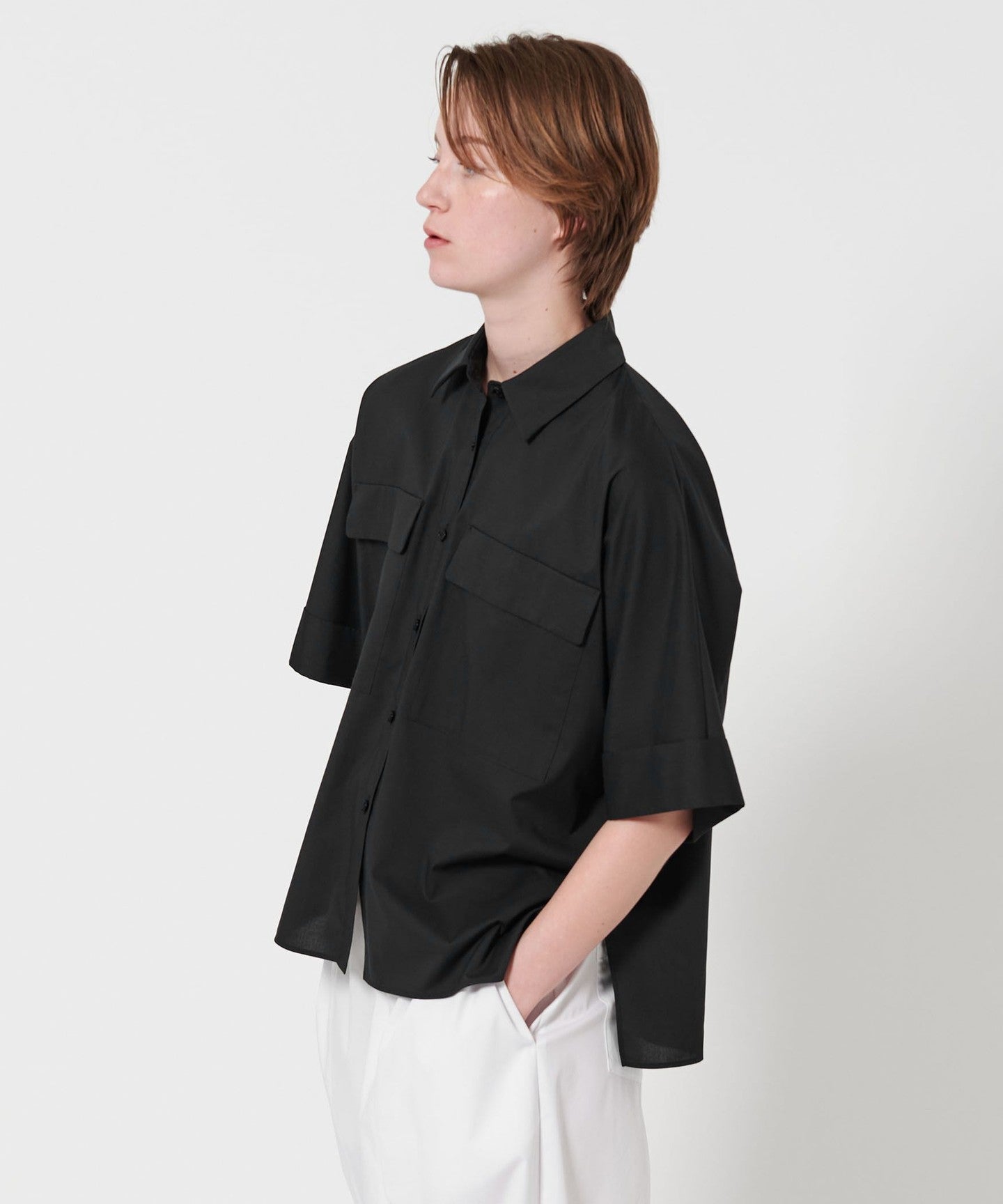 トップス Aewen Matoph rope top AEWEN MATOPH ]口袋斗篷袖 SHIRT - UNITED ARROWS