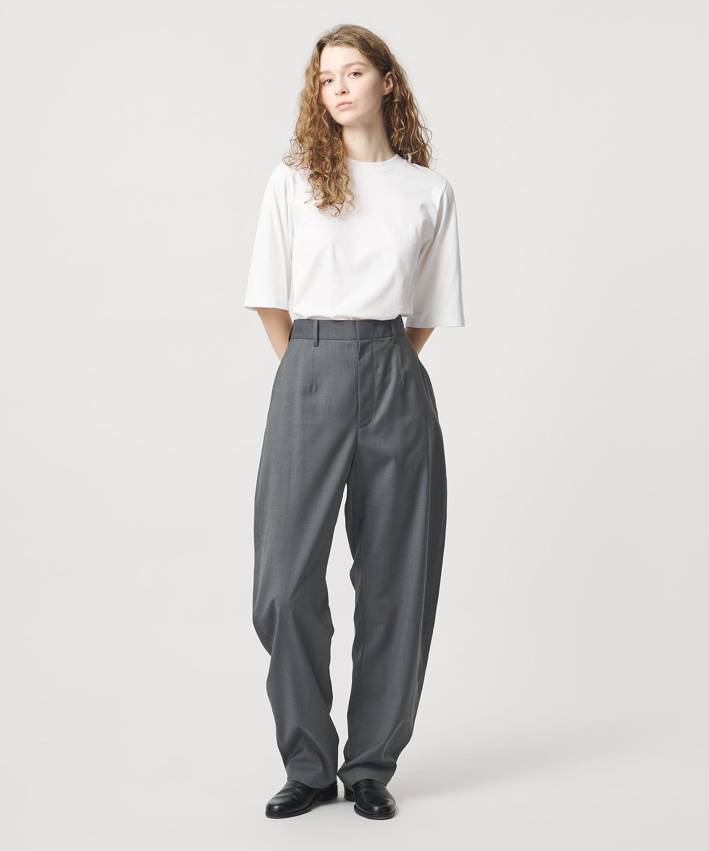 LOEFF]トロピカルウール ボンタン パンツ - UNITED ARROWS