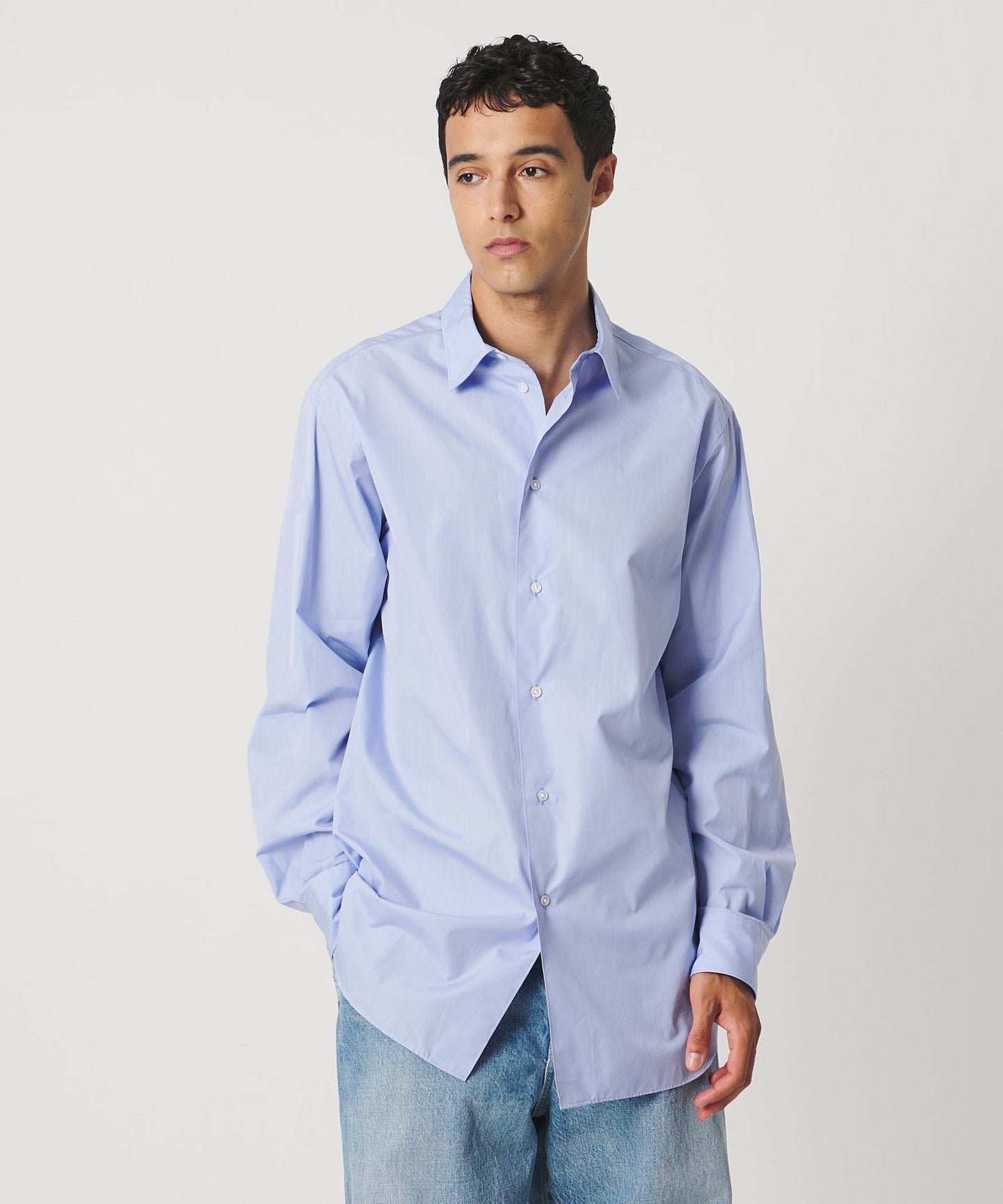 LOEFF]コットン ブロード レギュラーカラー シャツ MENS - UNITED ARROWS