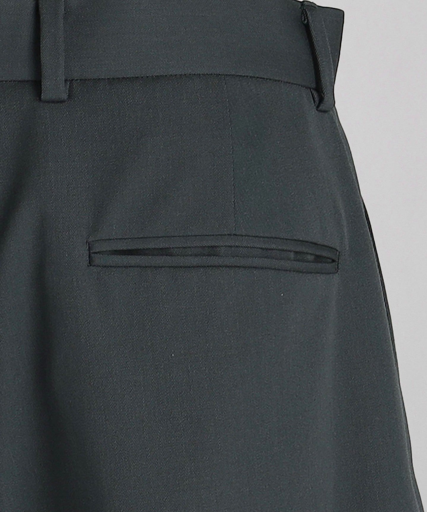 LOEFFWool Gabardine Wide PANTS MEN 'S - UNITED ARROWS