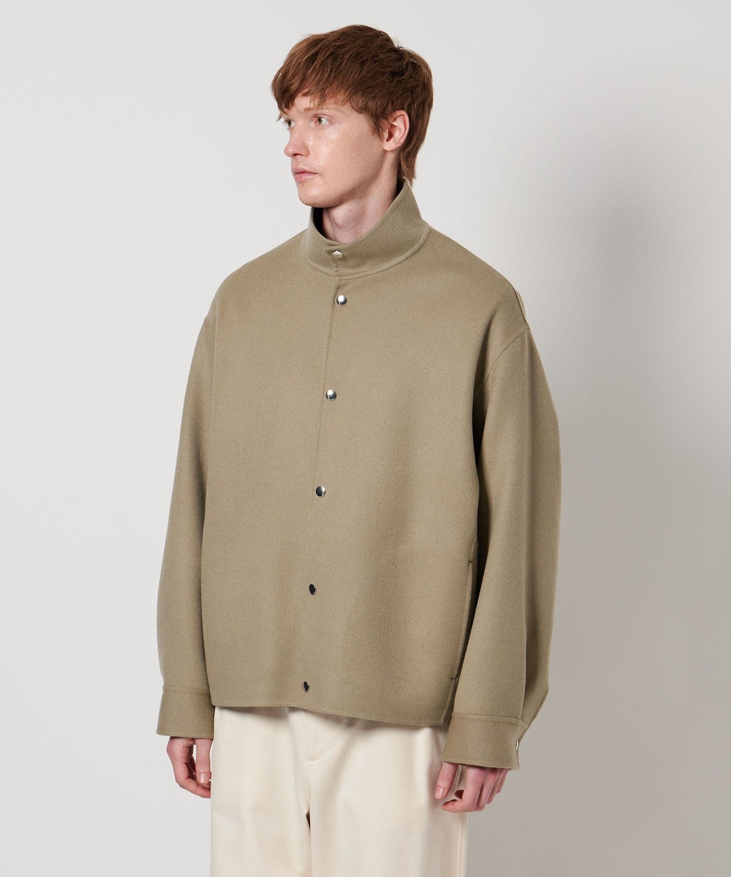 LOEFF] River Stand Collar BLOUSON MEN 'S - UNITED ARROWS