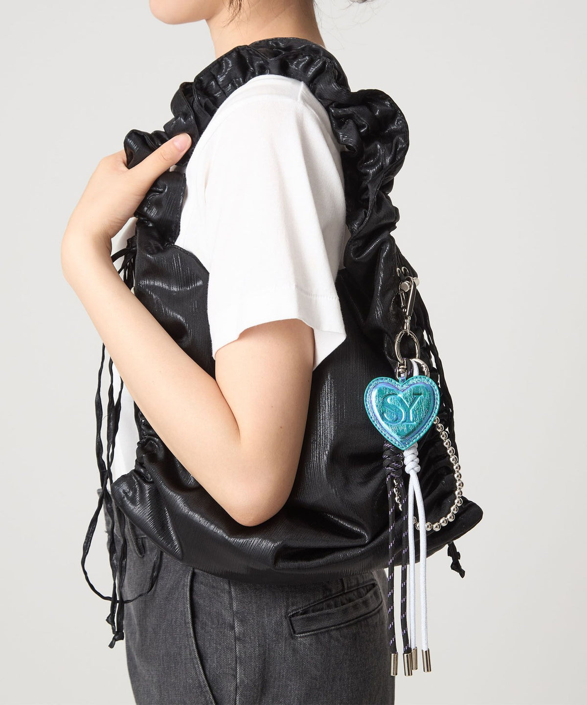 <SY> Gathered Tote