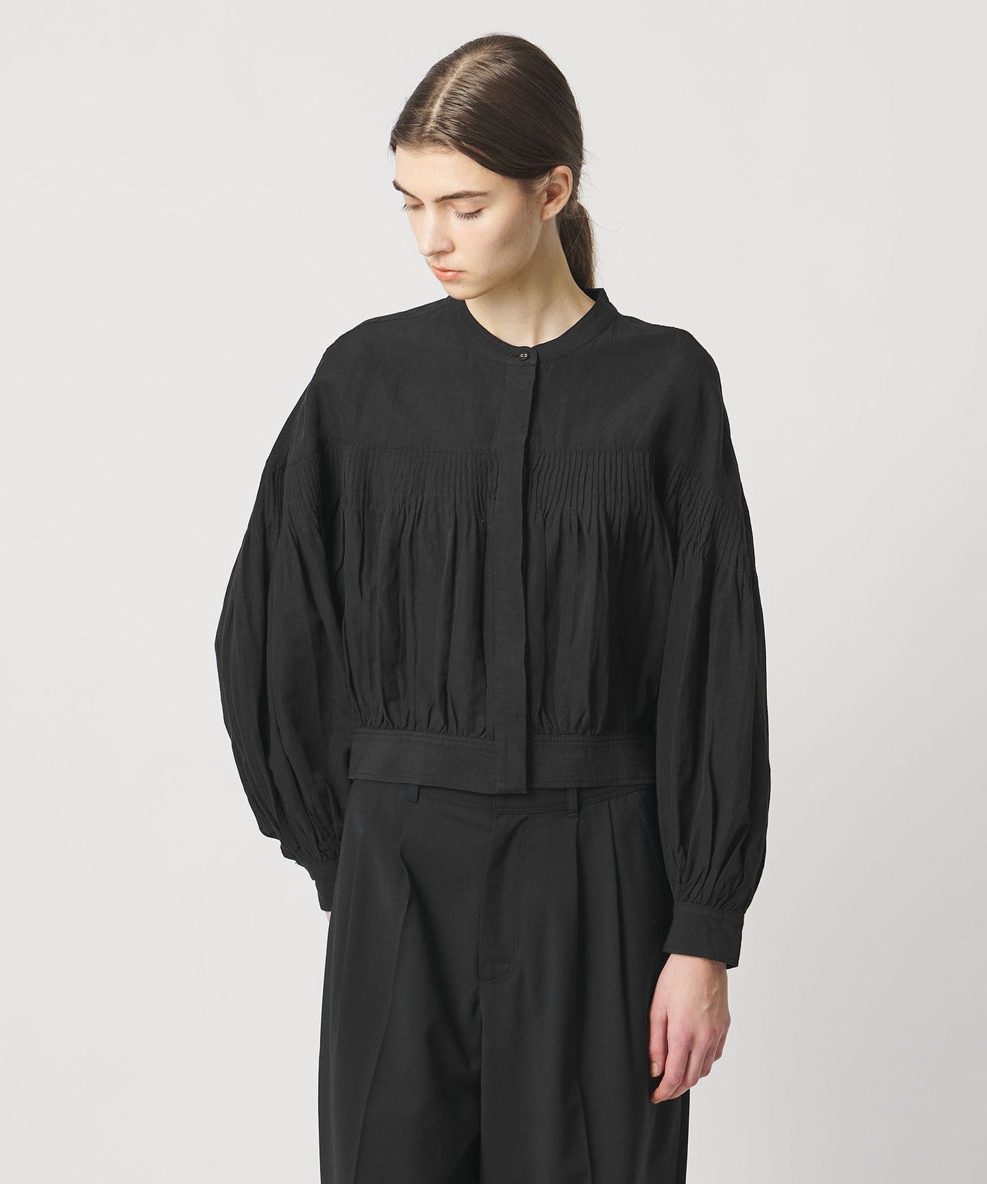 Pheeta ]Stella Volume Sleeve SHIRT / 015C-25 - UNITED ARROWS
