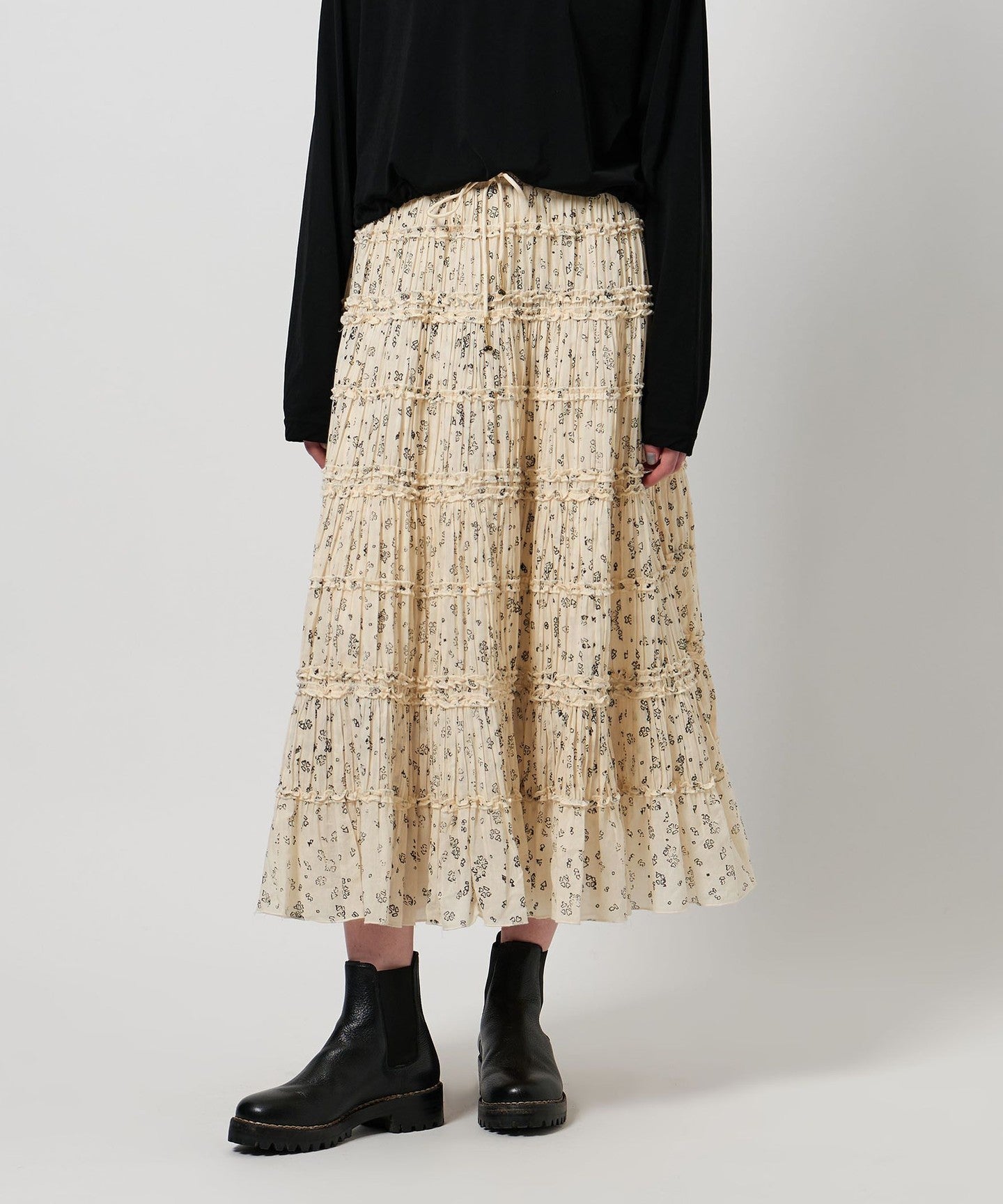 Pheeta ]Billie 印花 SKIRT/014C-22P - UNITED ARROWS