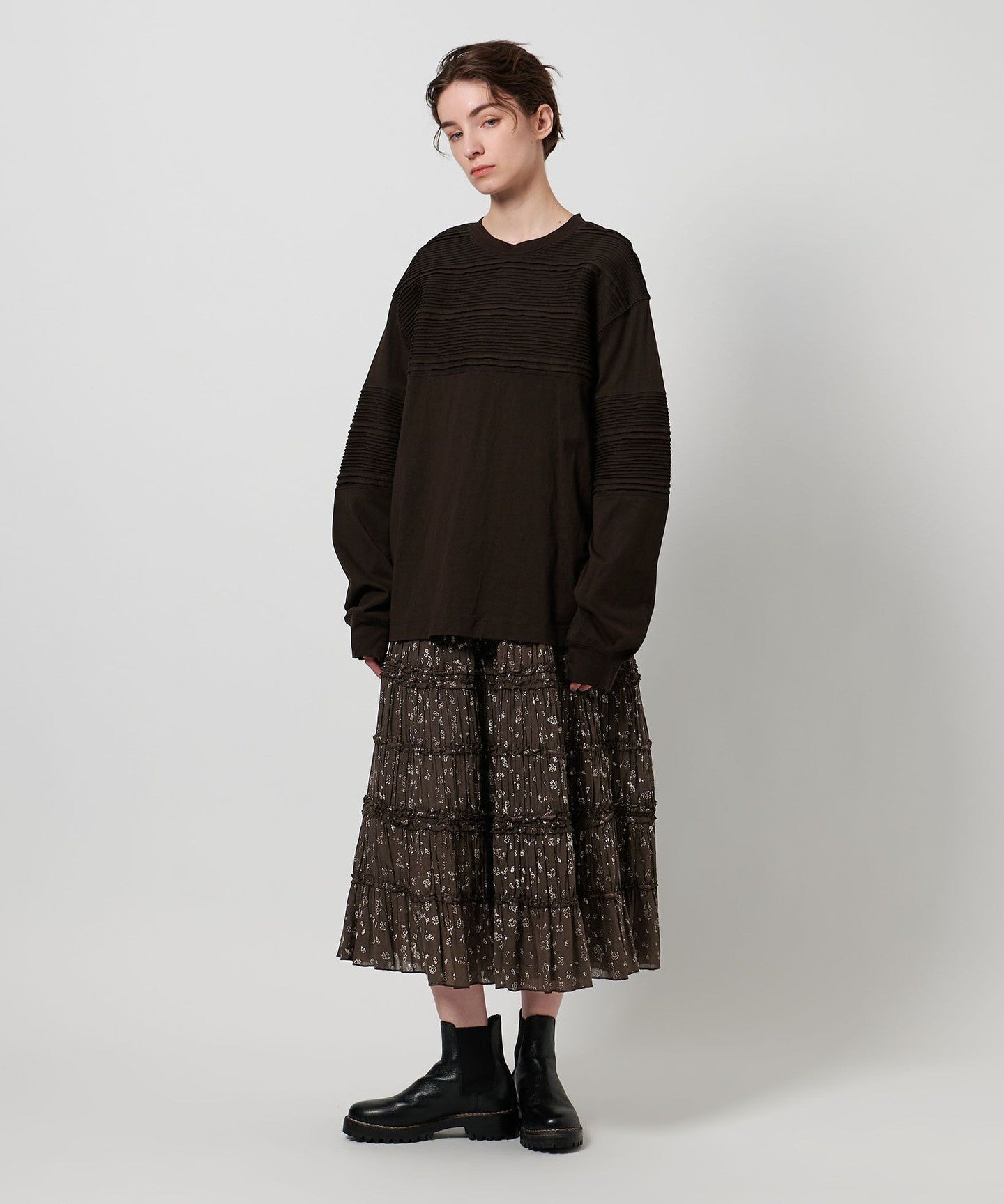 Pheeta ]Billie 印花 SKIRT/014C-22P - UNITED ARROWS