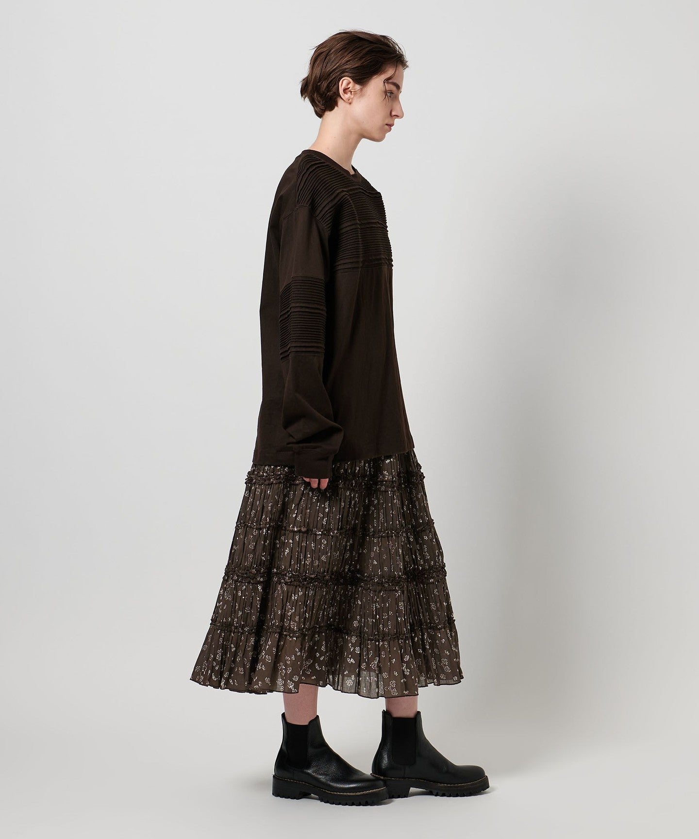 Pheeta ]Billie 印花 SKIRT/014C-22P - UNITED ARROWS