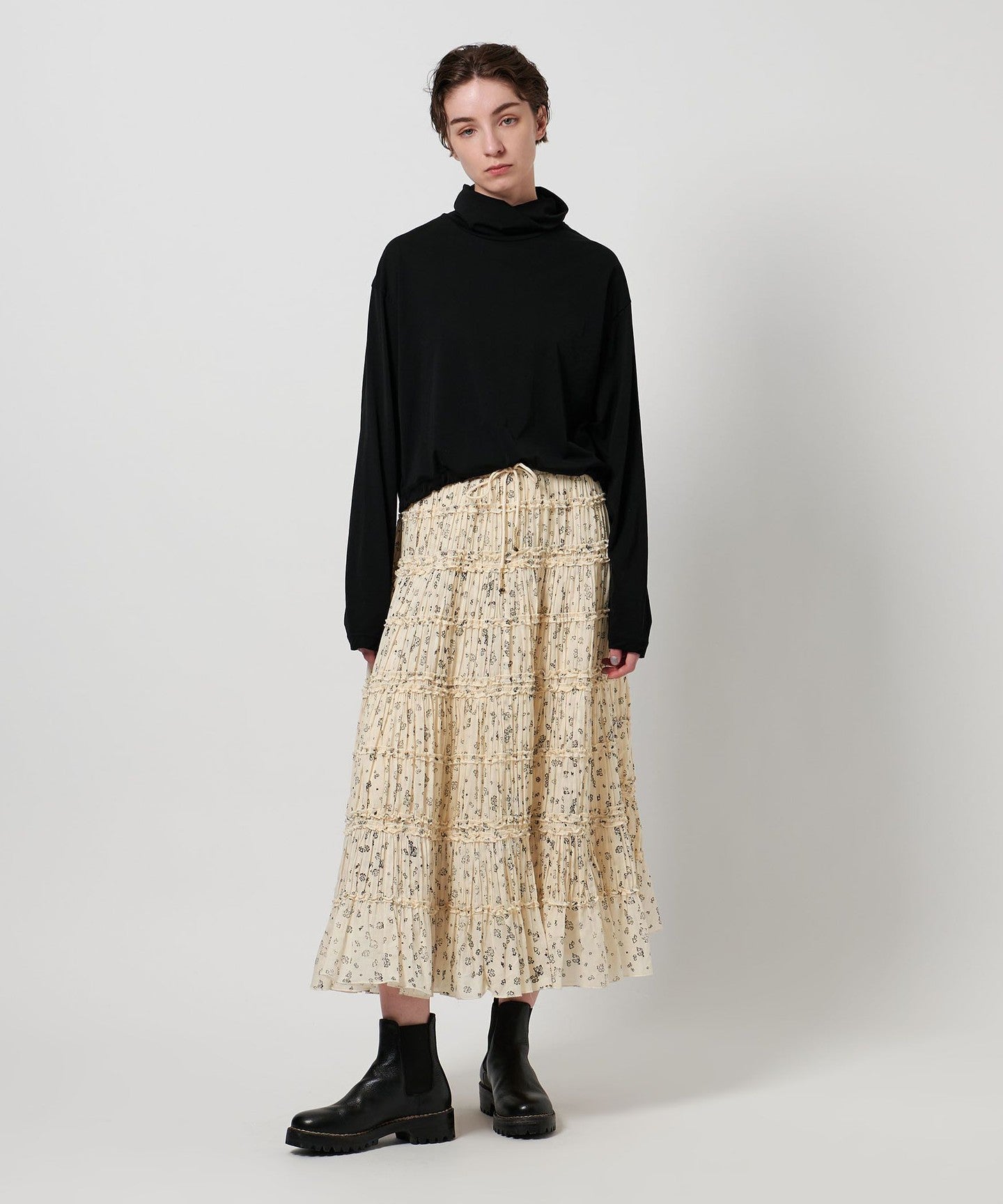 Pheeta ]Billie 印花 SKIRT/014C-22P - UNITED ARROWS