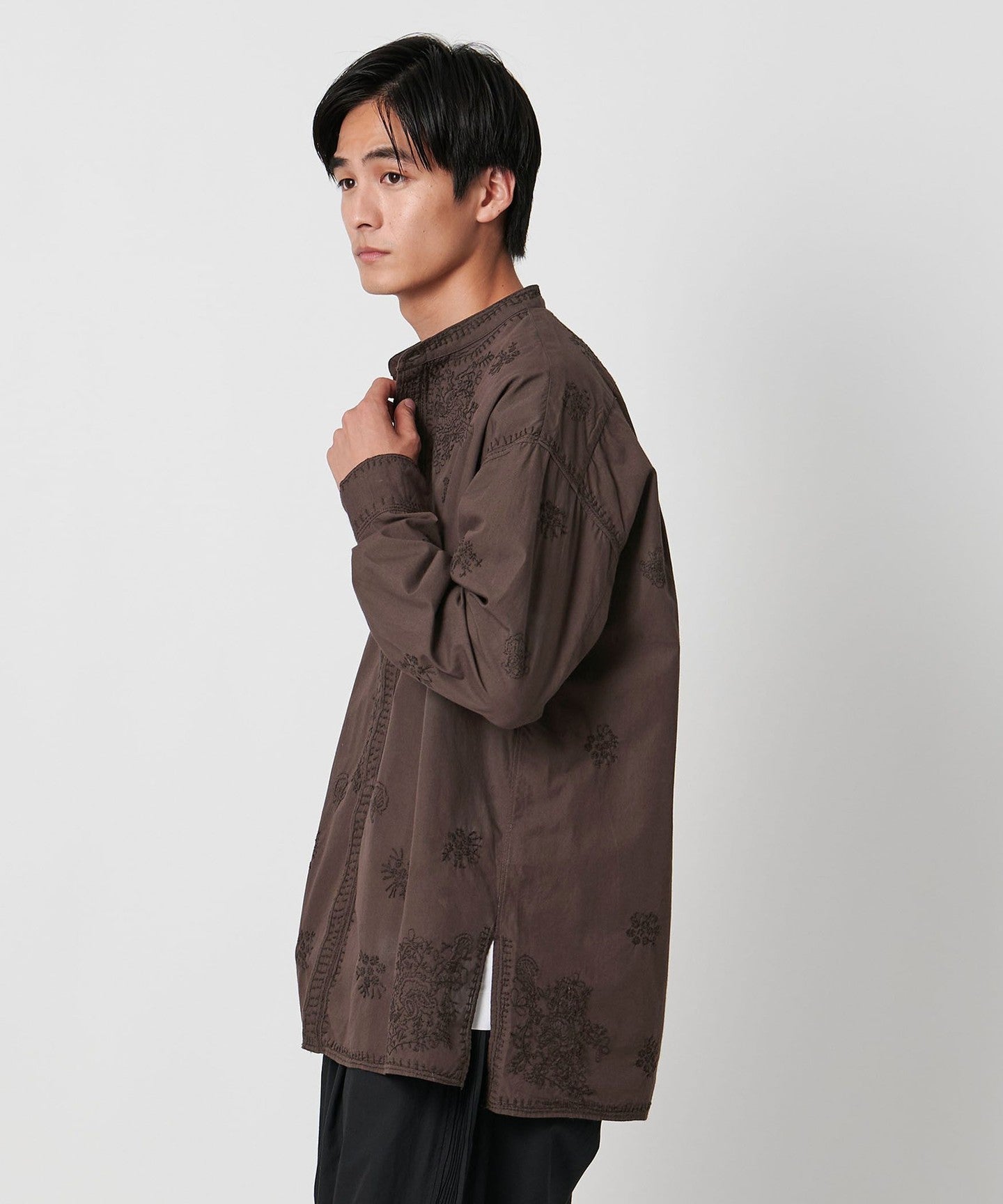 Exclusive] [ Pheeta ] Fern Long Sleeve SHIRT MENS /014CUN-UAMens2