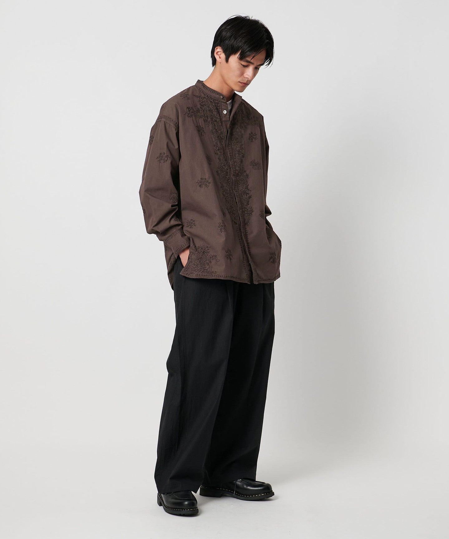 Exclusive] [ Pheeta ] Fern Long Sleeve SHIRT MENS /014CUN-UAMens2