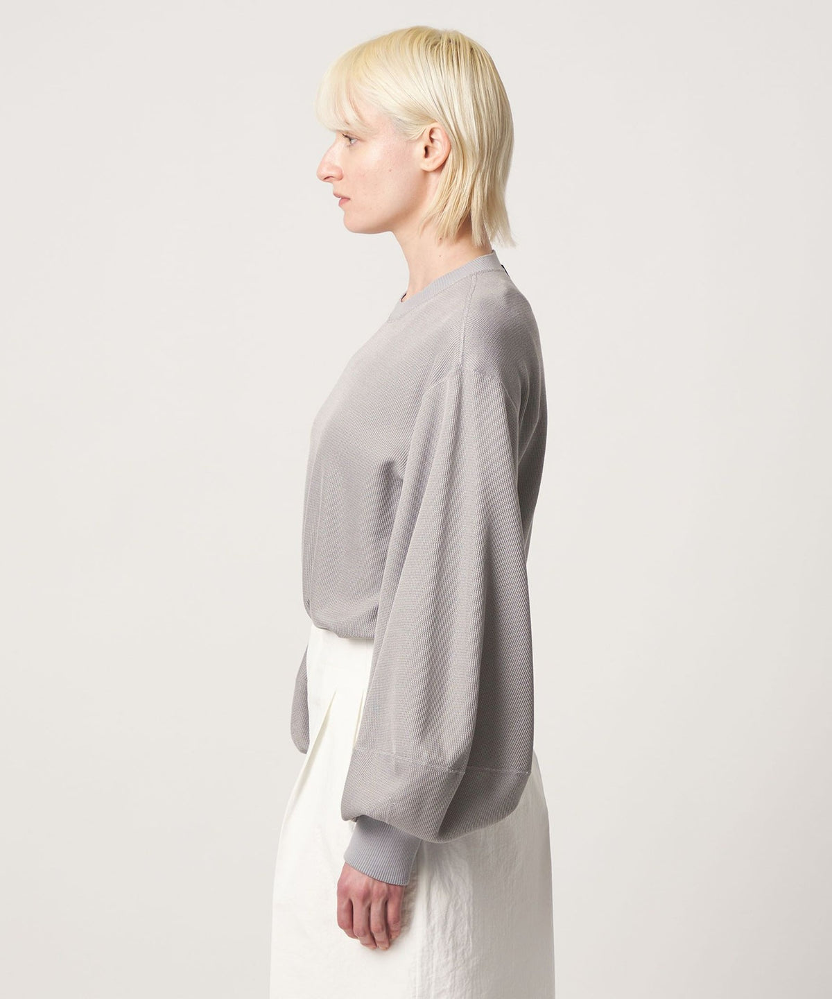 SPRING Voluminous Sleeve Thermal Pullover