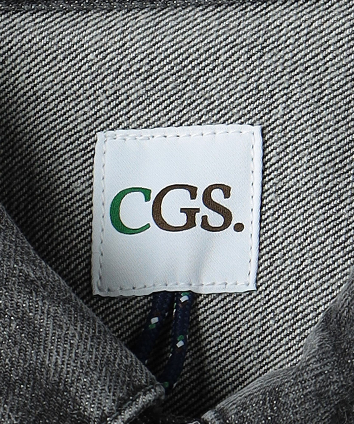 <CGS.> Organic Cotton Black Denim HMD G-Jacket
