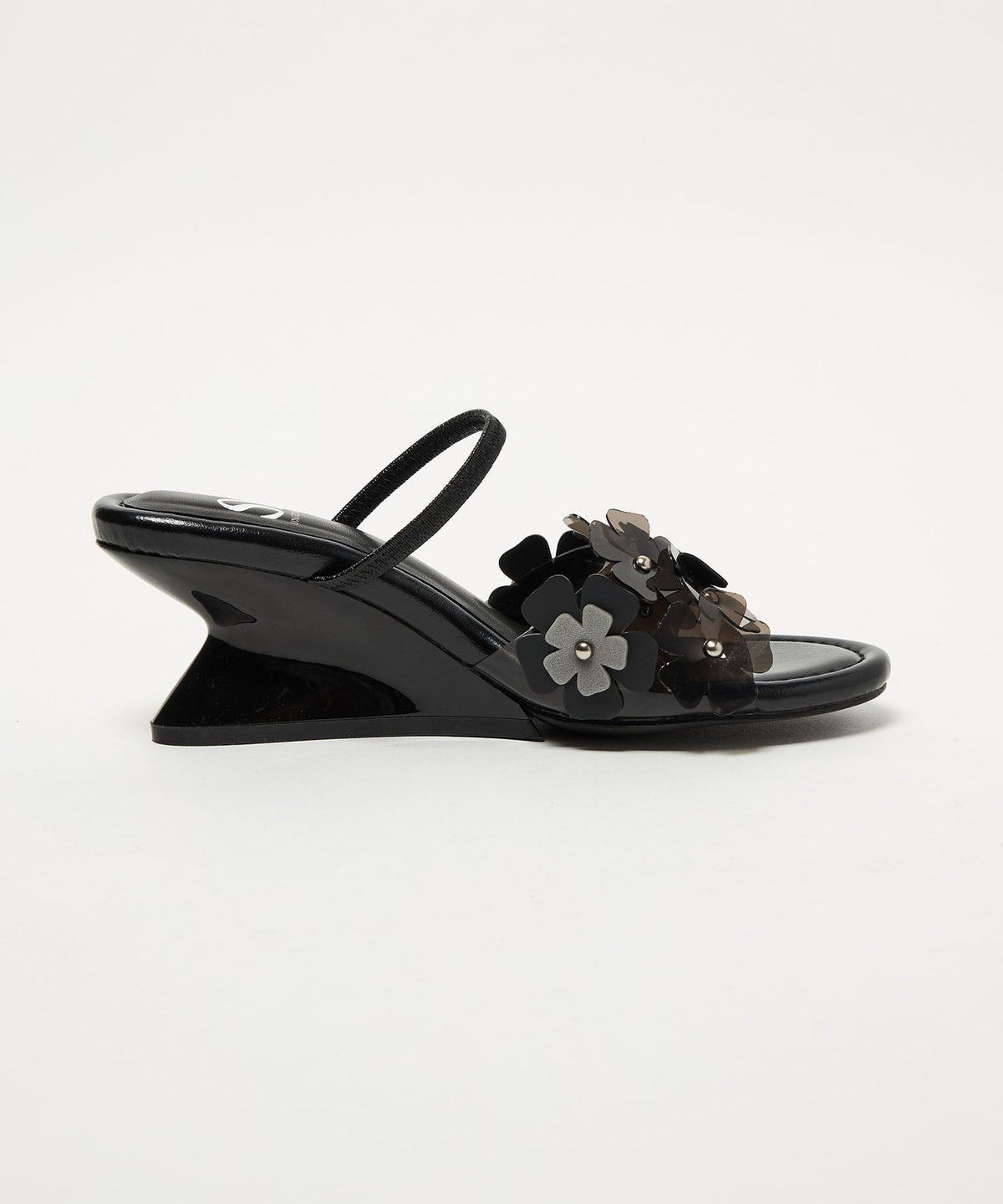 <SY> Flower Wedge Sandals 60