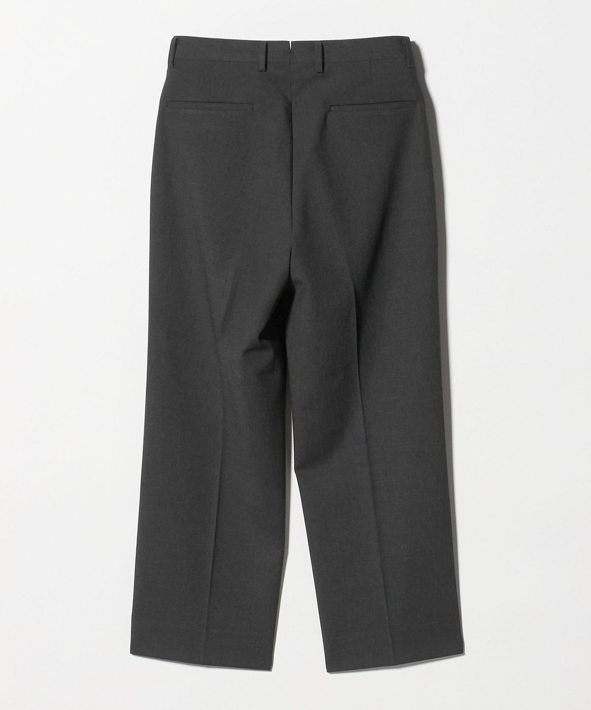 Double T/R 2-Pleat Voluminous Washable Trousers No. 9