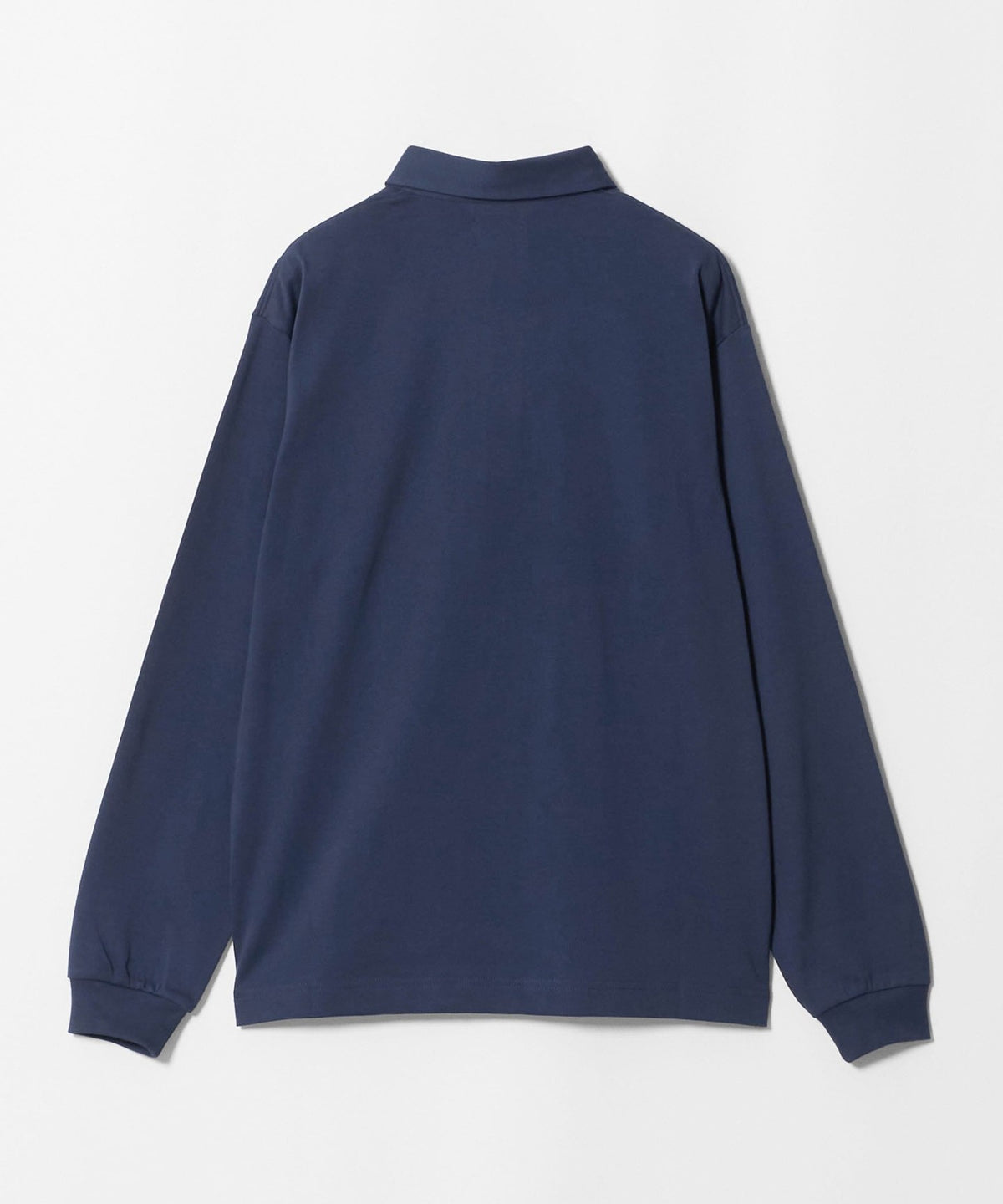 【WEB限定】JUST fit 日常干爽纽扣领长袖POLO衫 -吸湿速干・抗菌-