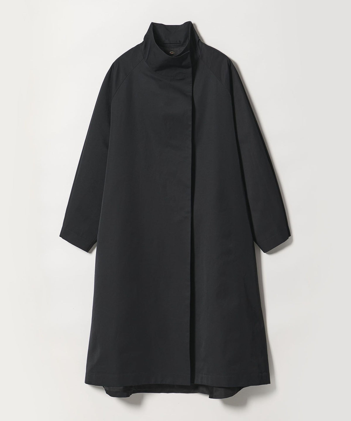 <conte> Stand Collar Long Coat