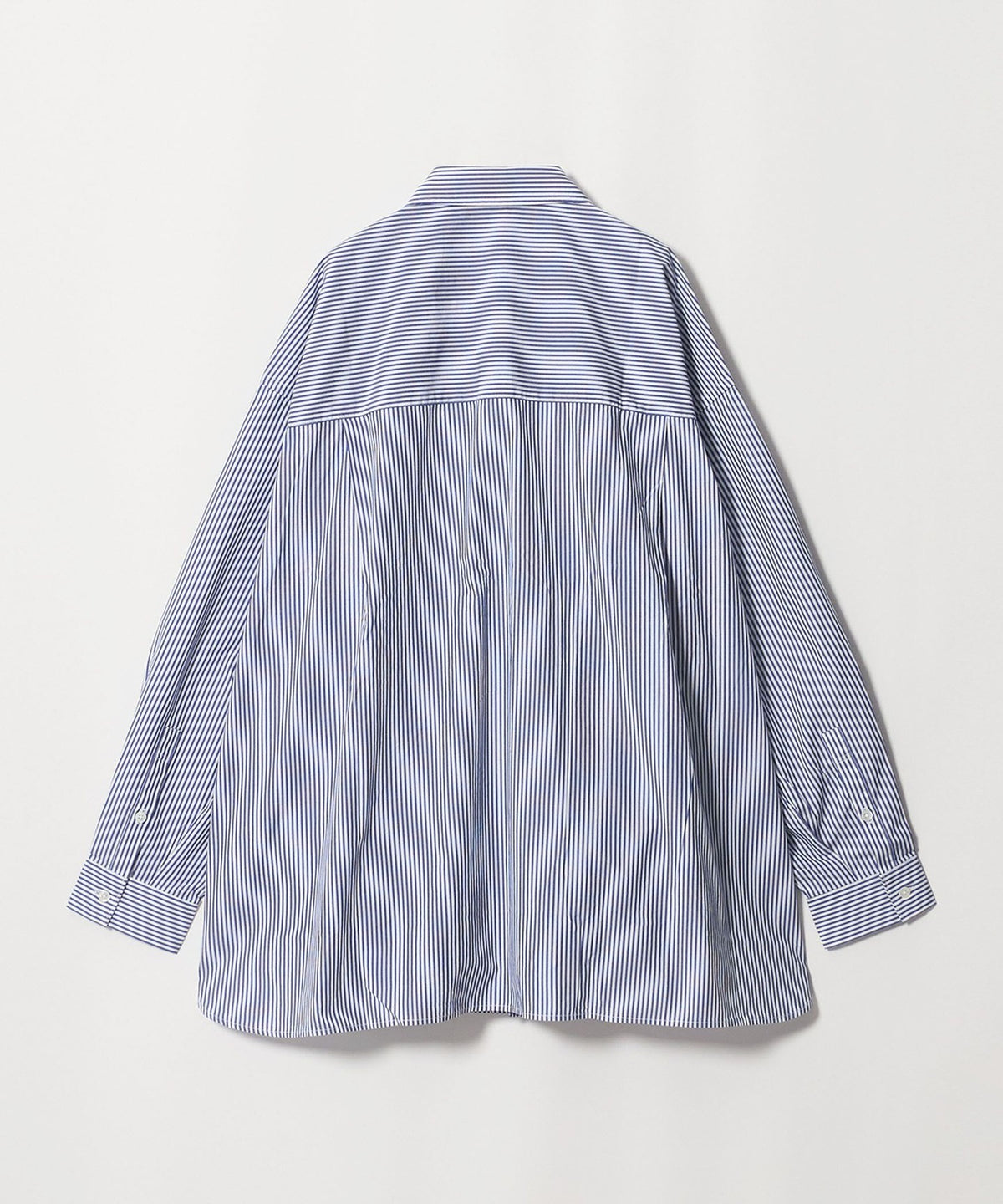 ＜FreshService＞CORPORATE UNIFORM SHIRT/條紋長袖襯衫