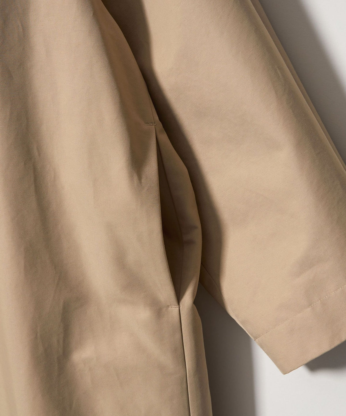<conte> Stand Collar Long Coat