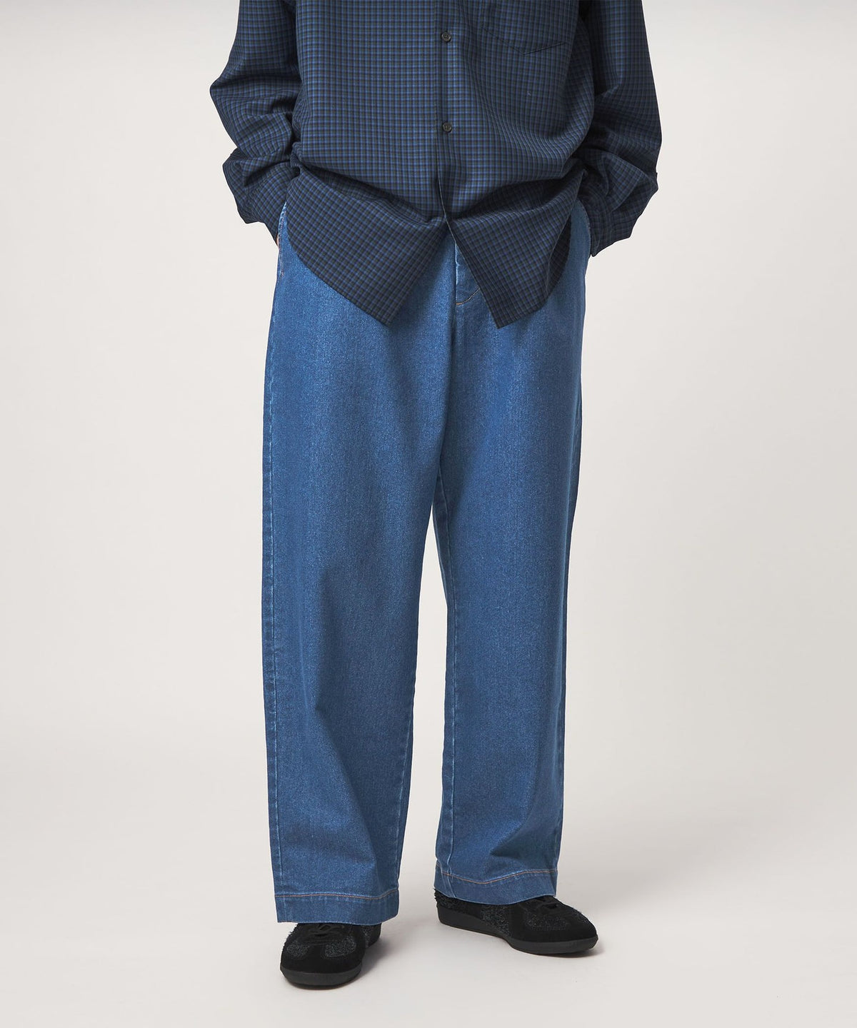 【Exclusive/WEB Limited】<3/2 WORKS> GLR Wide Denim Pants