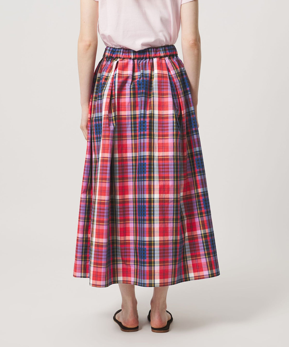Madras Check Skirt