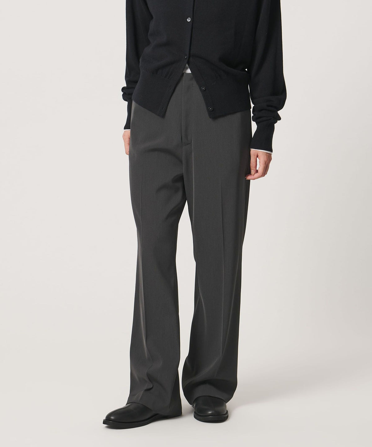 ＜MARW UNITED ARROWS＞斜紋喇叭褲